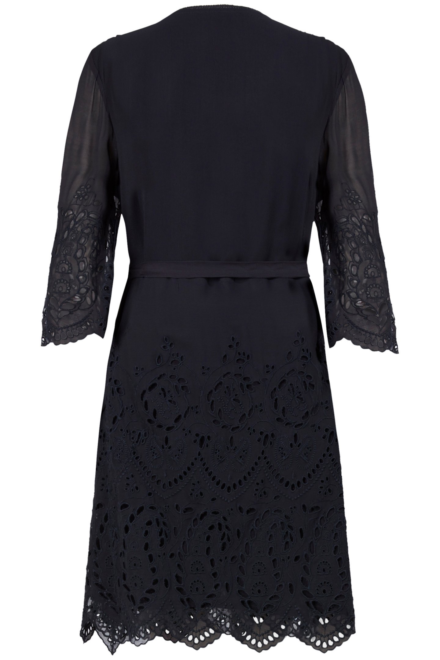 ZARIAH LS DRESS INK BLUE 2