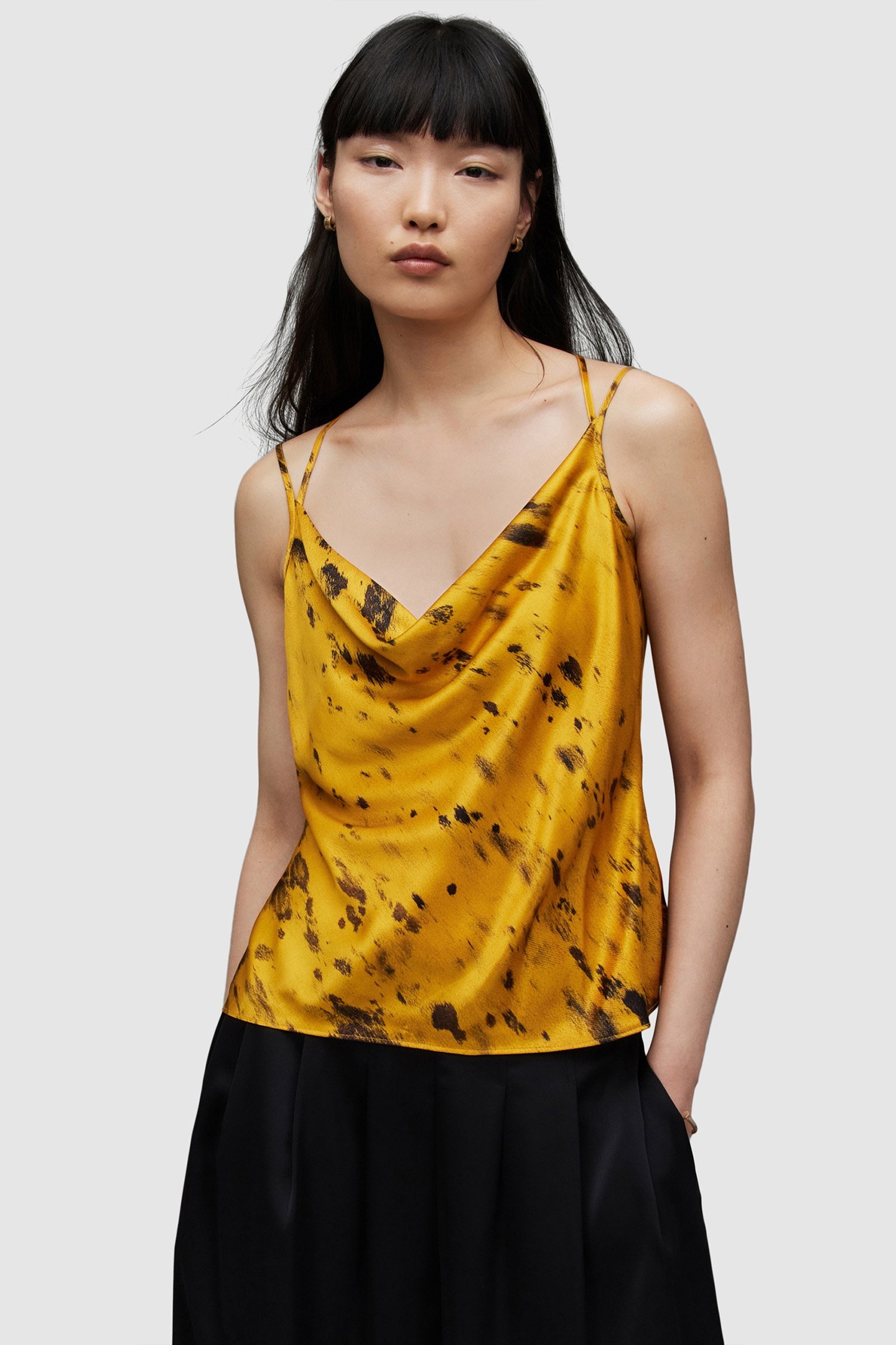 MARTA RONNIE TOP OCHRE YELLOW 1