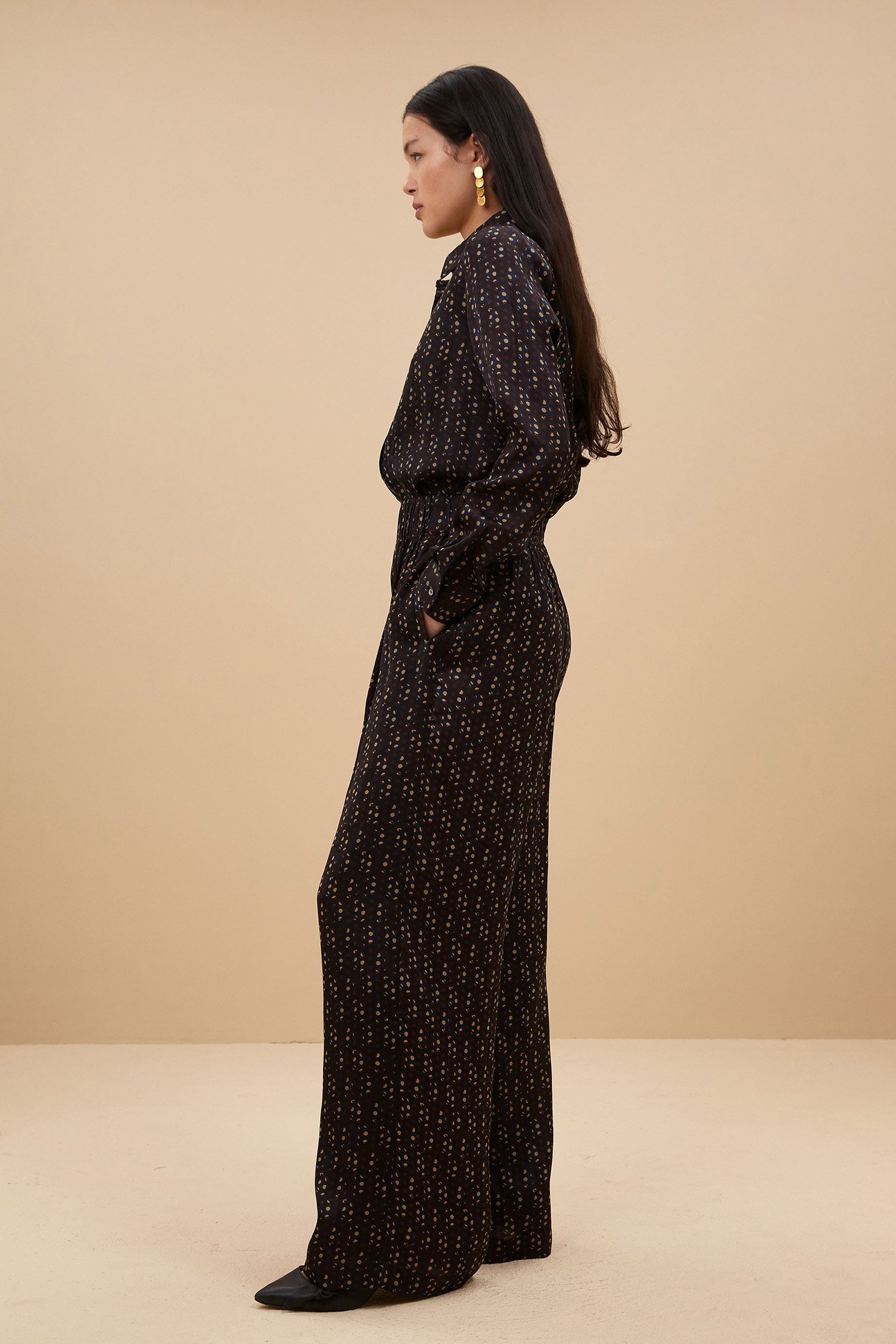 DINA PAISLEY BLOUSE PAISLEY DOTS 4