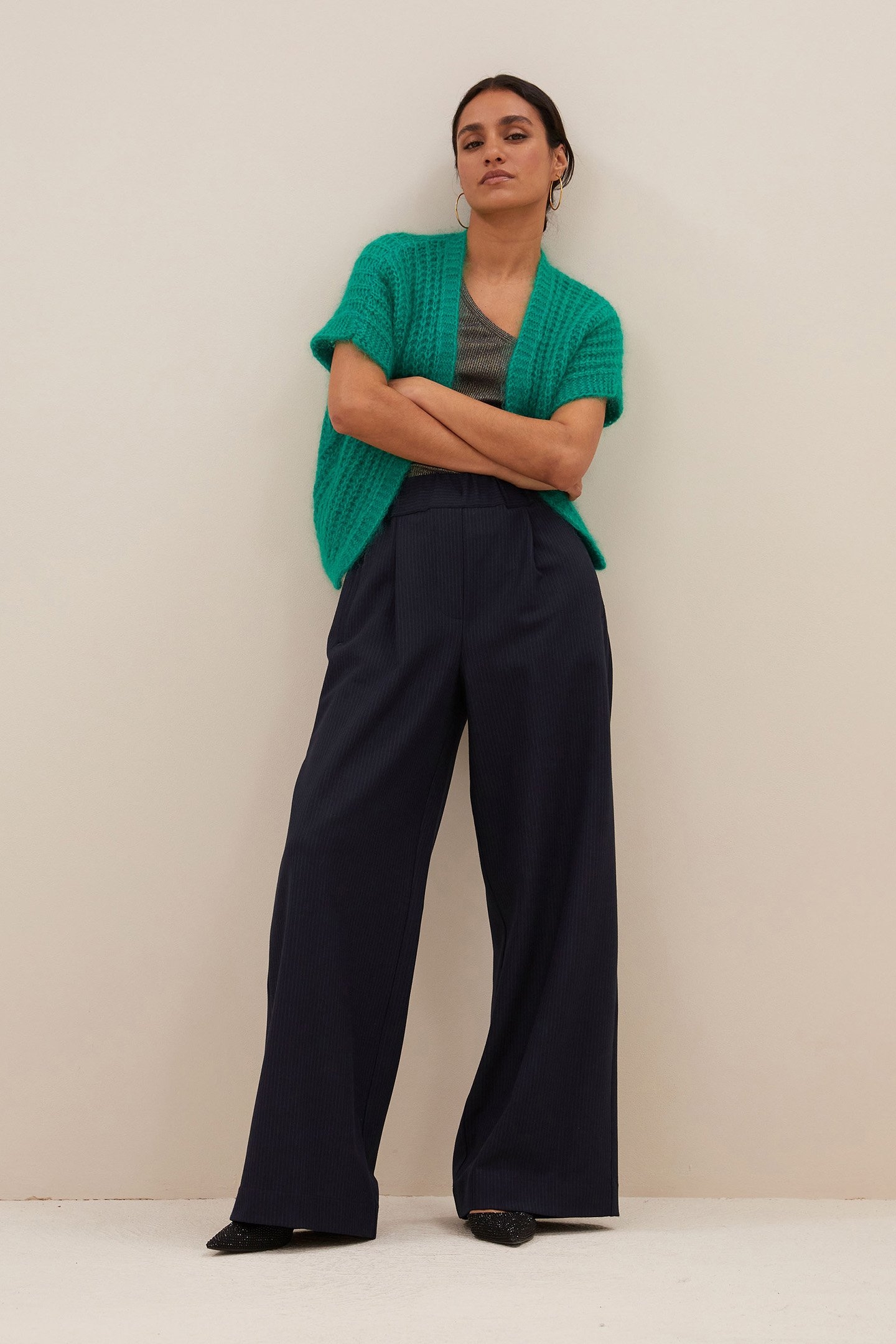 ANNA CARDIGAN BRIGHT GREEN 5