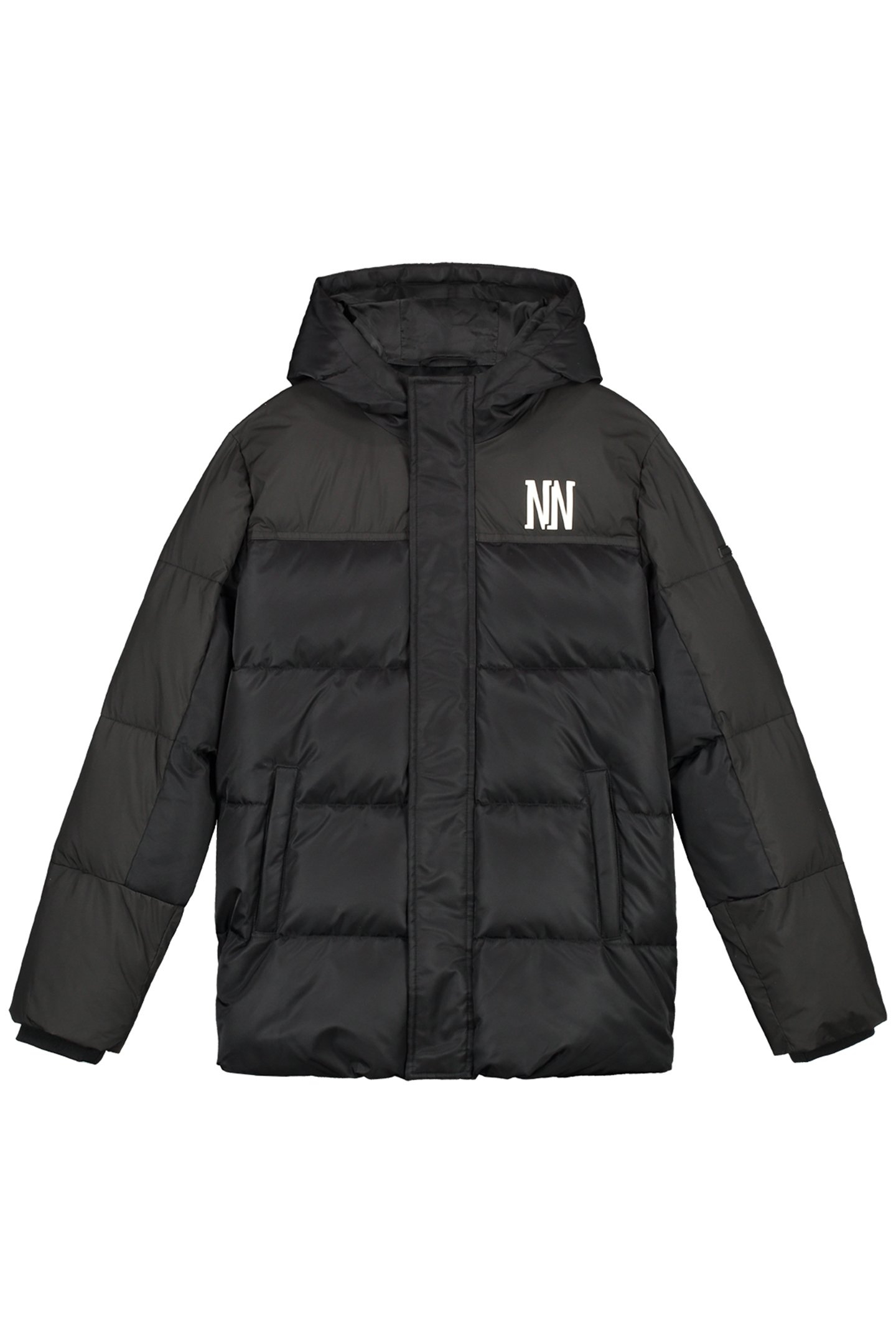 HUXLEE PUFFER JACKET BLACK 2