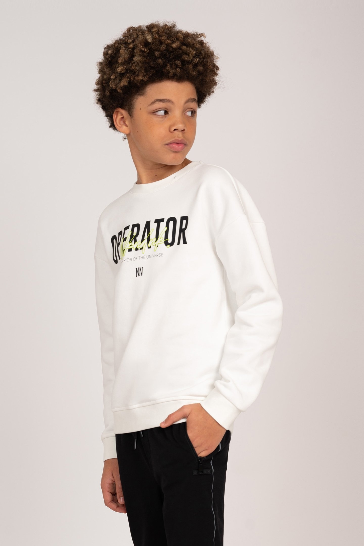 OPERATOR SWEATSHIRT OFF WHITE 1