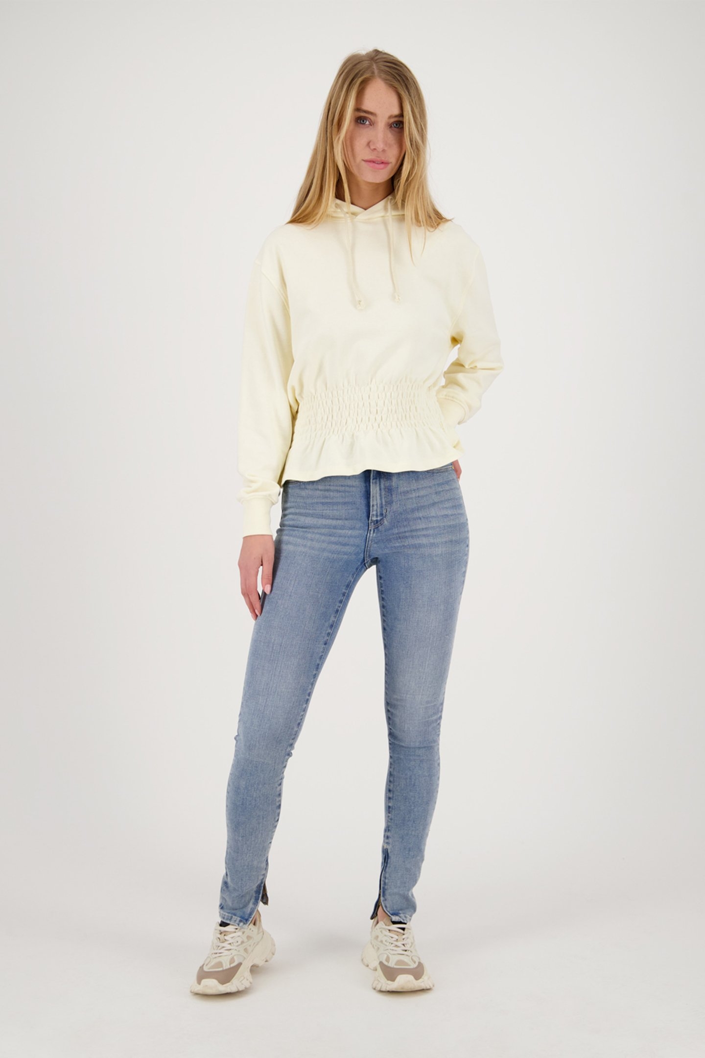 LIV HOODY BRIGHT CREAM 1