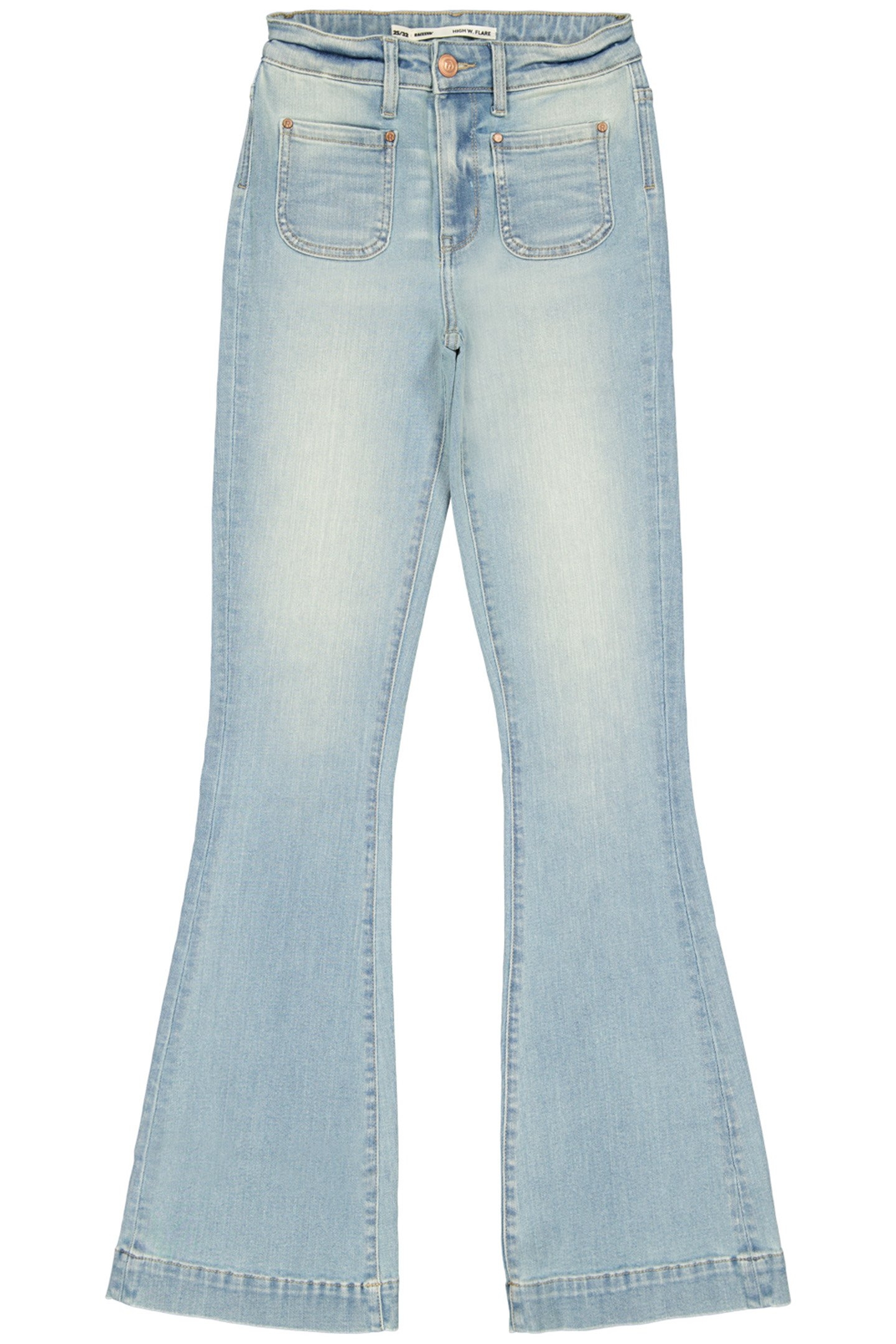 SUNRISE PATCHED ON POCKETS JEANS VINTAGE BLUE 3