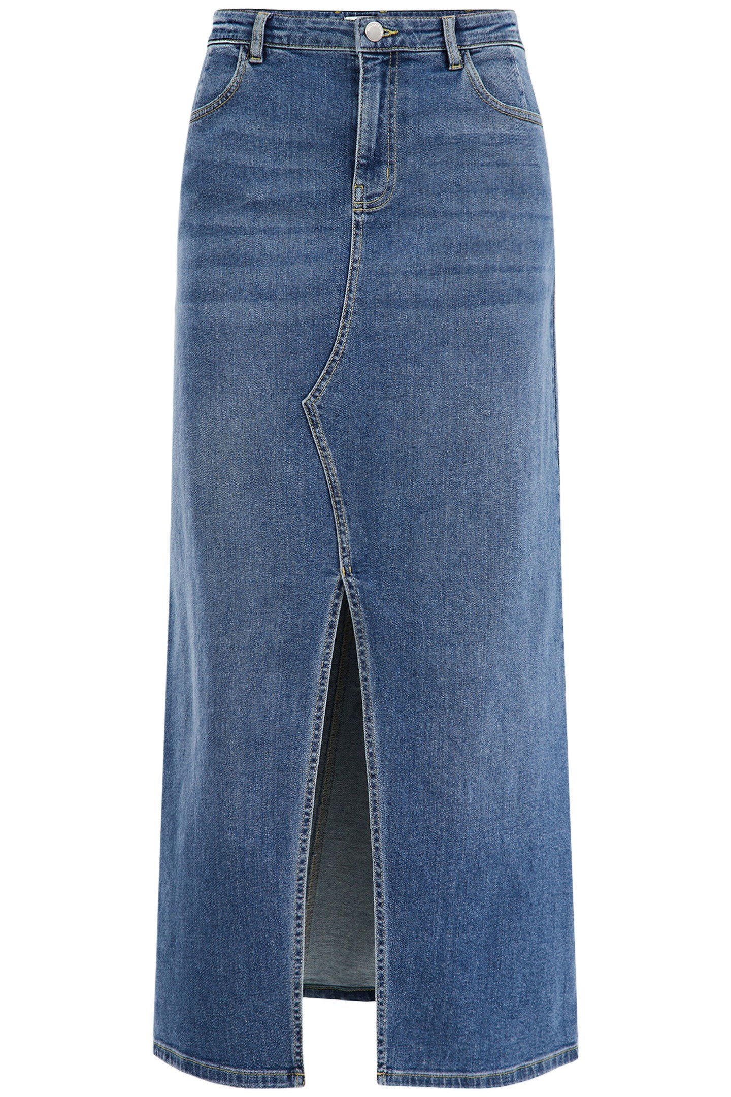 SKIRT MAXI LENGTH DARK BLUE 4