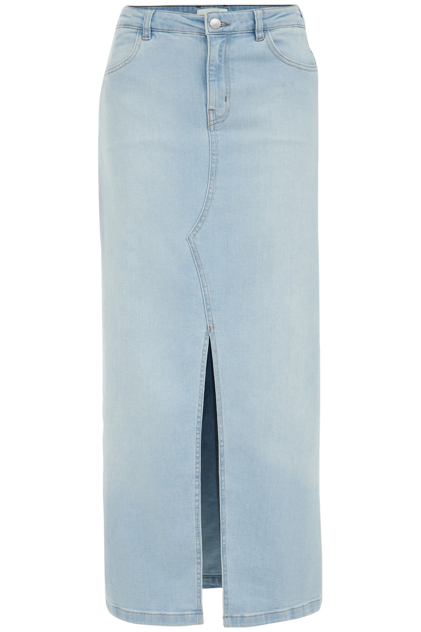 SKIRT MAXI LENGTH LIGHT BLUE 4