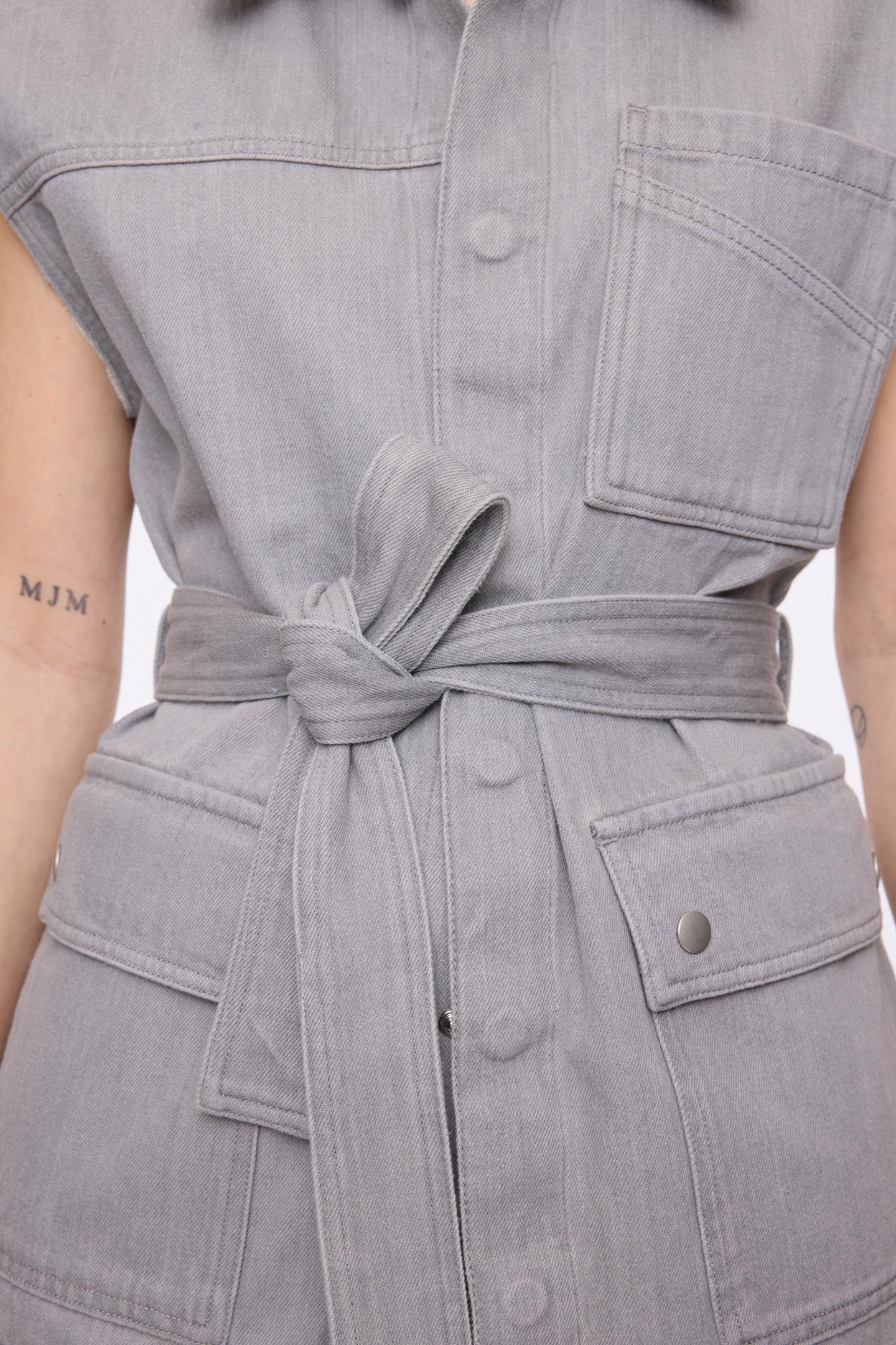 GRAY CLAY JACKET GREY DENIM 6