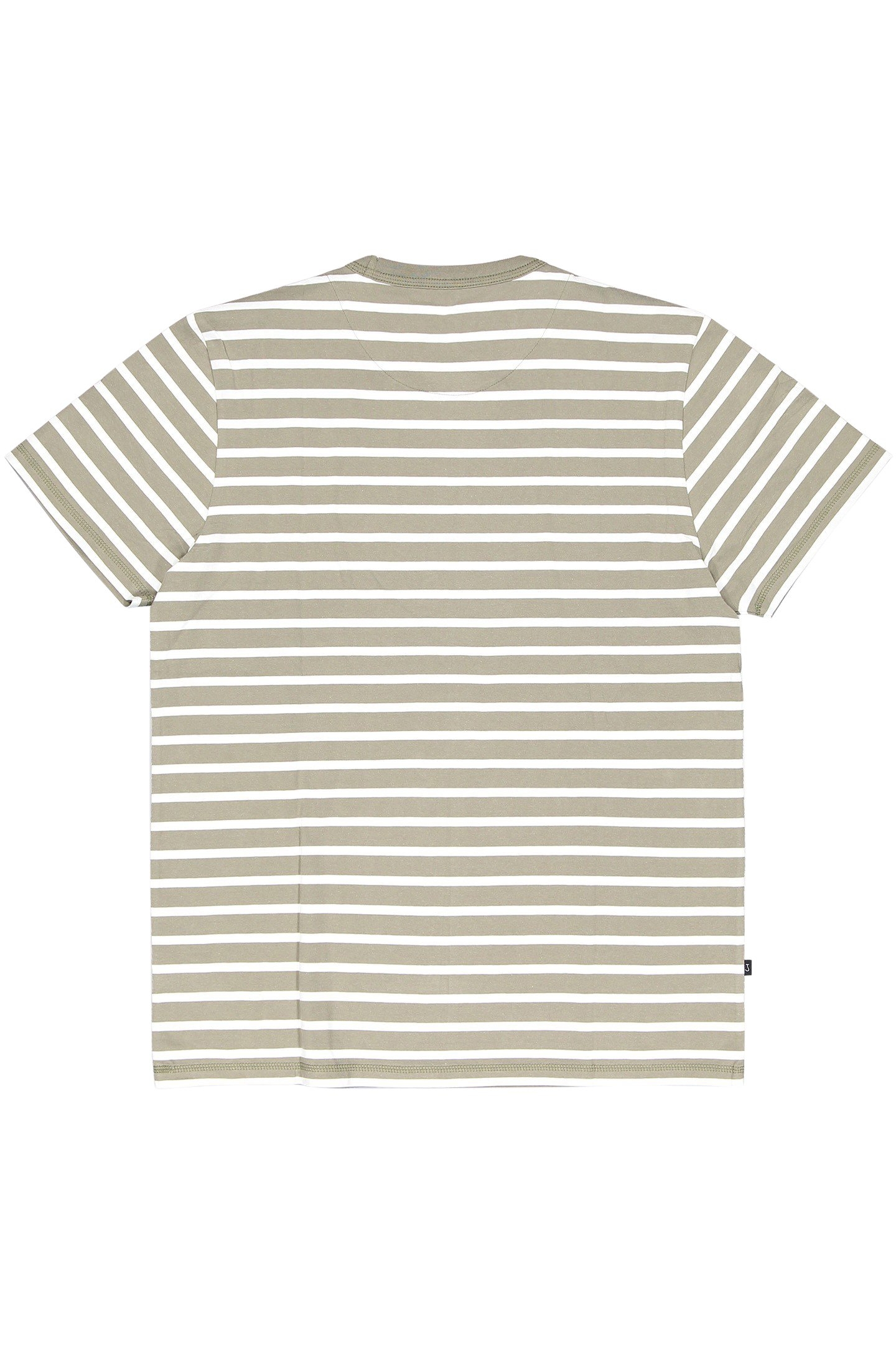 CLASSIC STRIPE TEE GRANITE GREEN 4