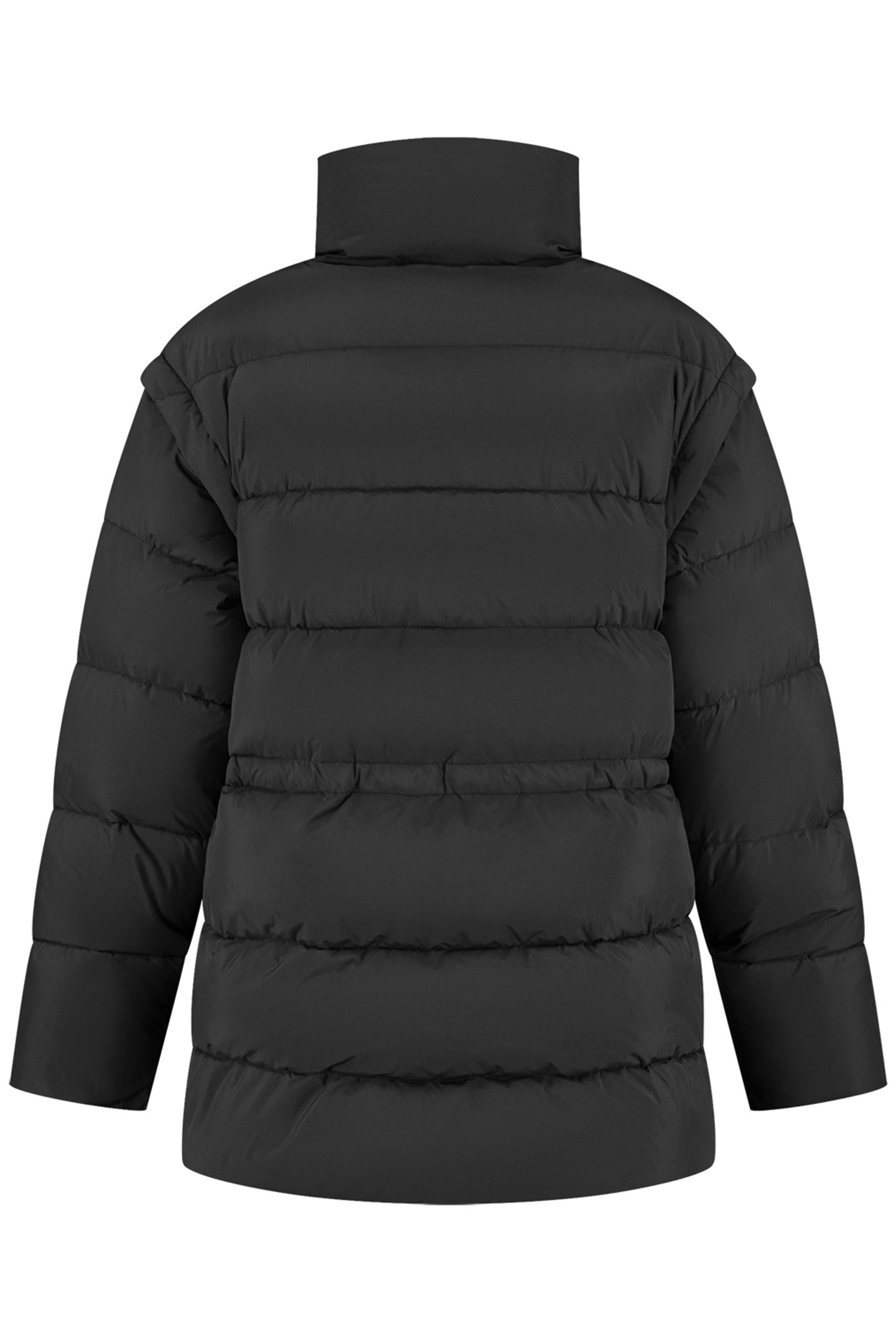 DREW SHORT PUFFER COAT BLACK 3