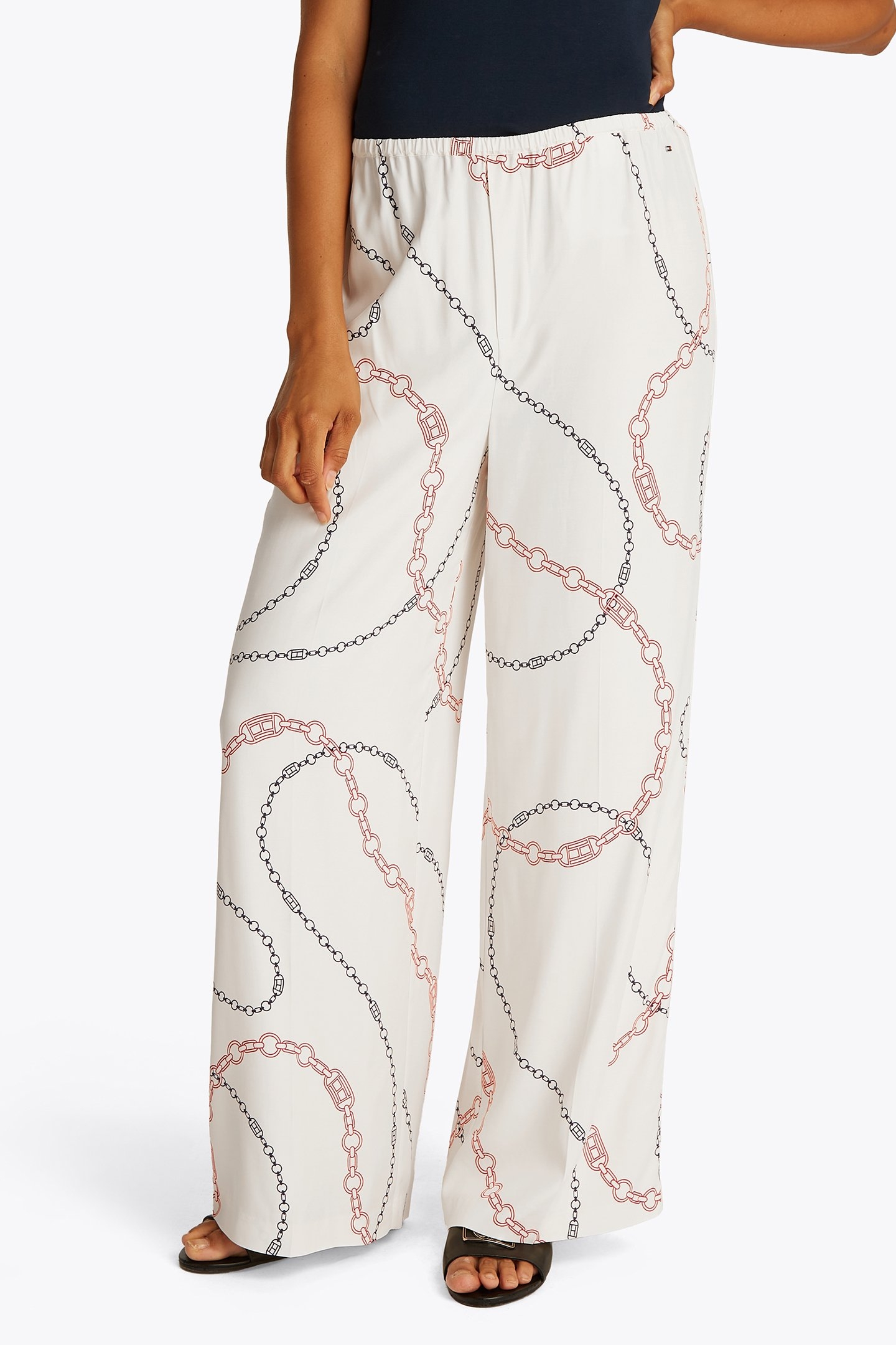 LONG LOOSE FIT PANT WHITE 1