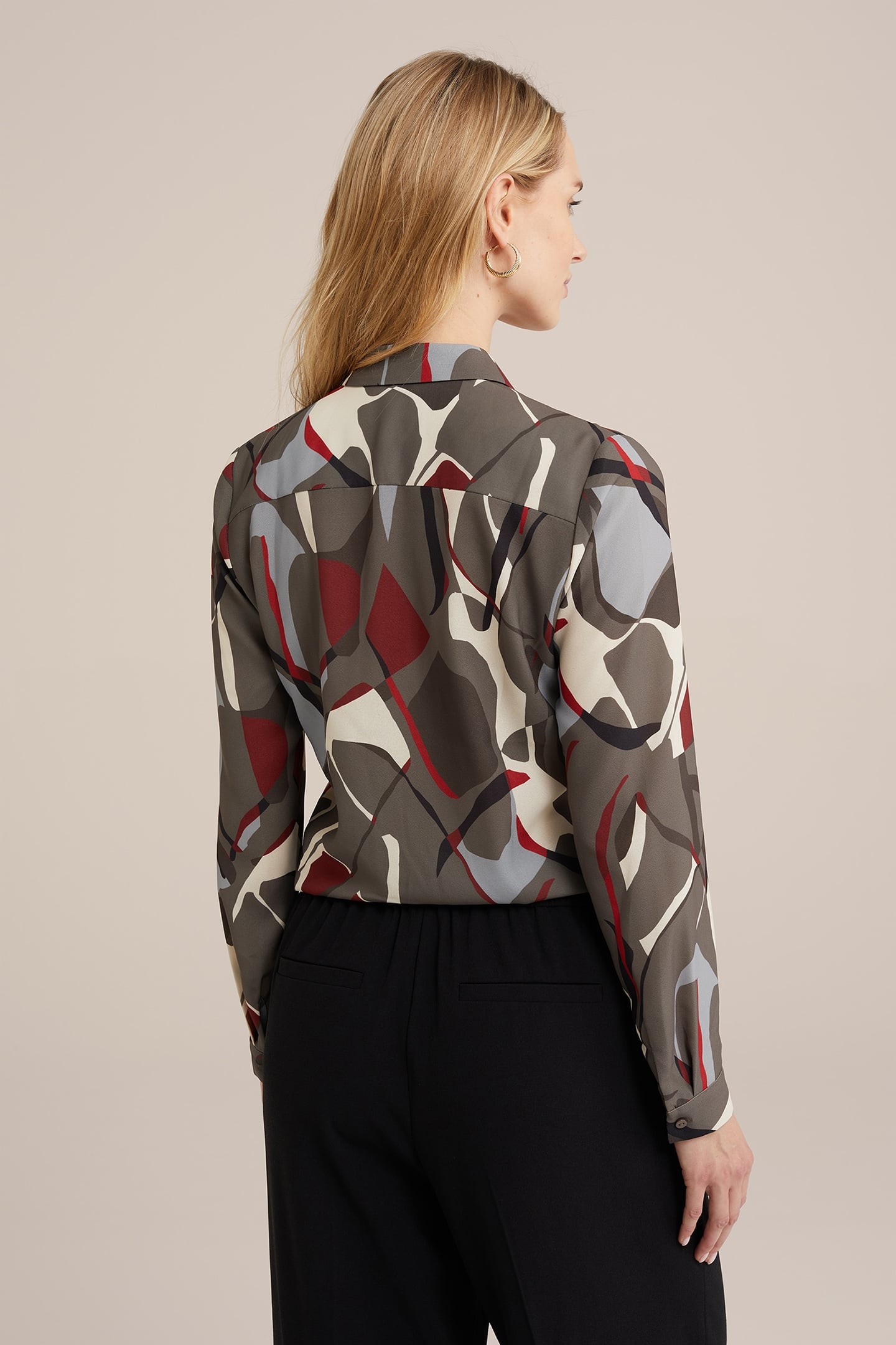 BLOUSE GREYISH GREEN 2