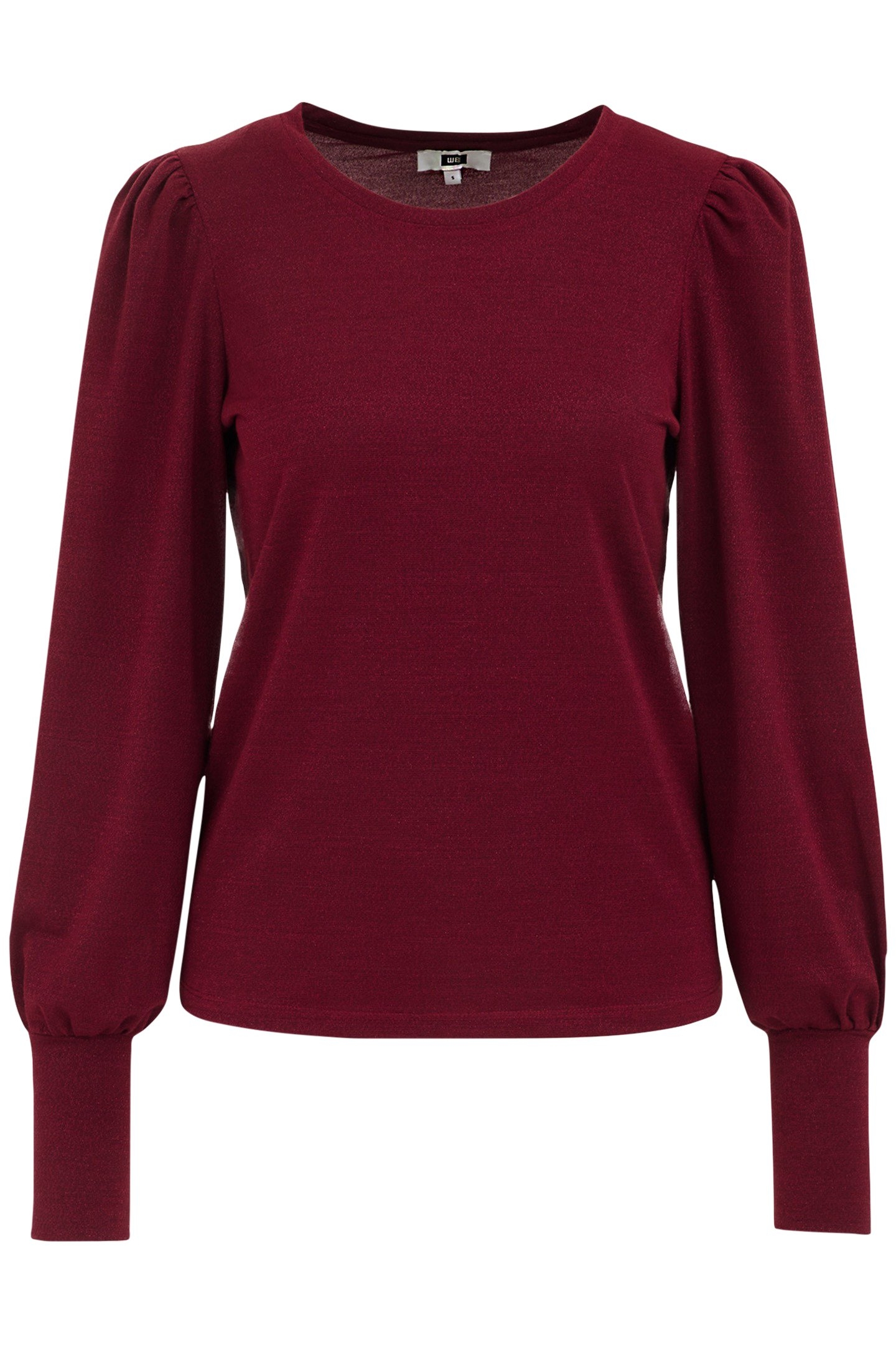 T-SHIRT BURGUNDY RED 4