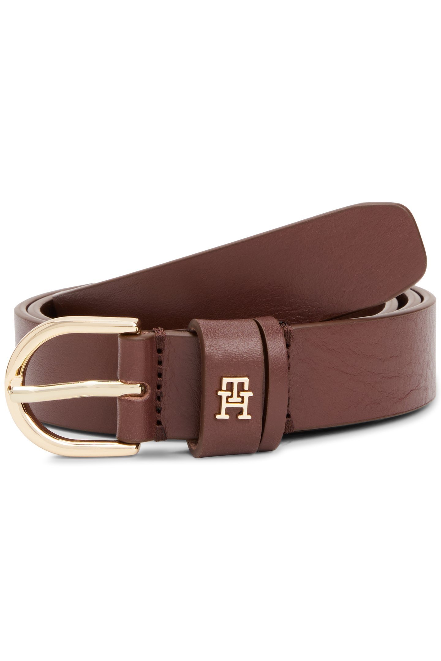 ESSENTIAL EFFORTLESS BELT, RICH WALNUT 1