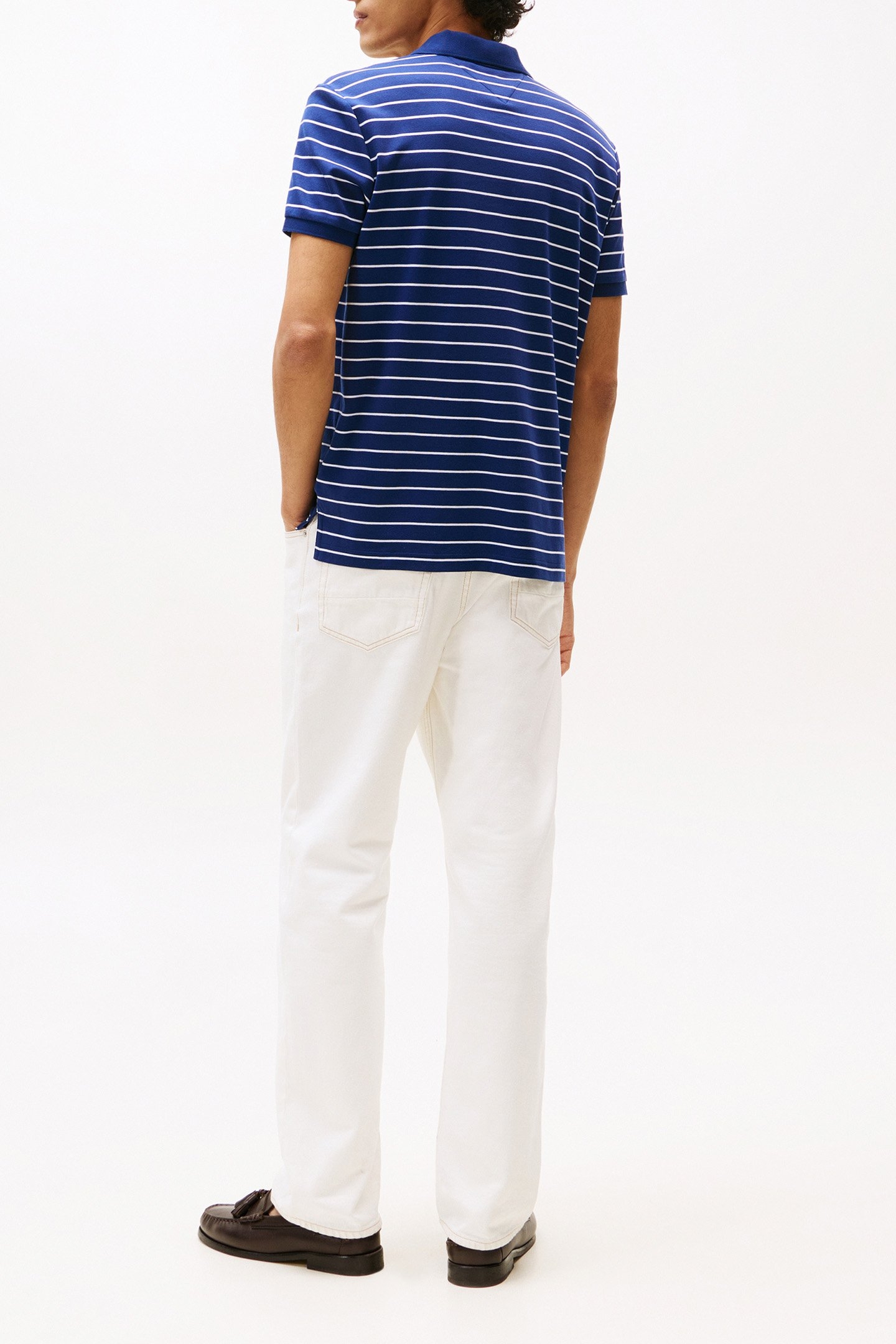 LIQUID COTTON REG SE PREPPY NAVY/WHITE 3