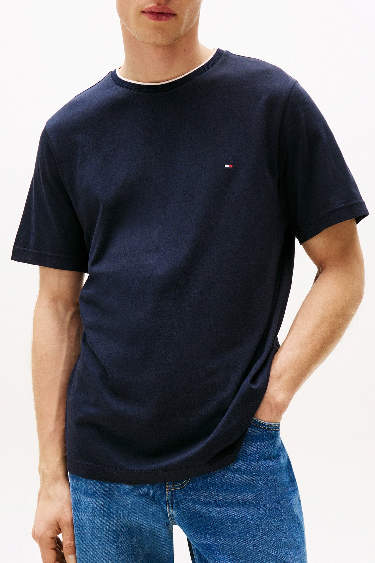 REGULAR FIT T-SHIRT EFFEN BLUE 1