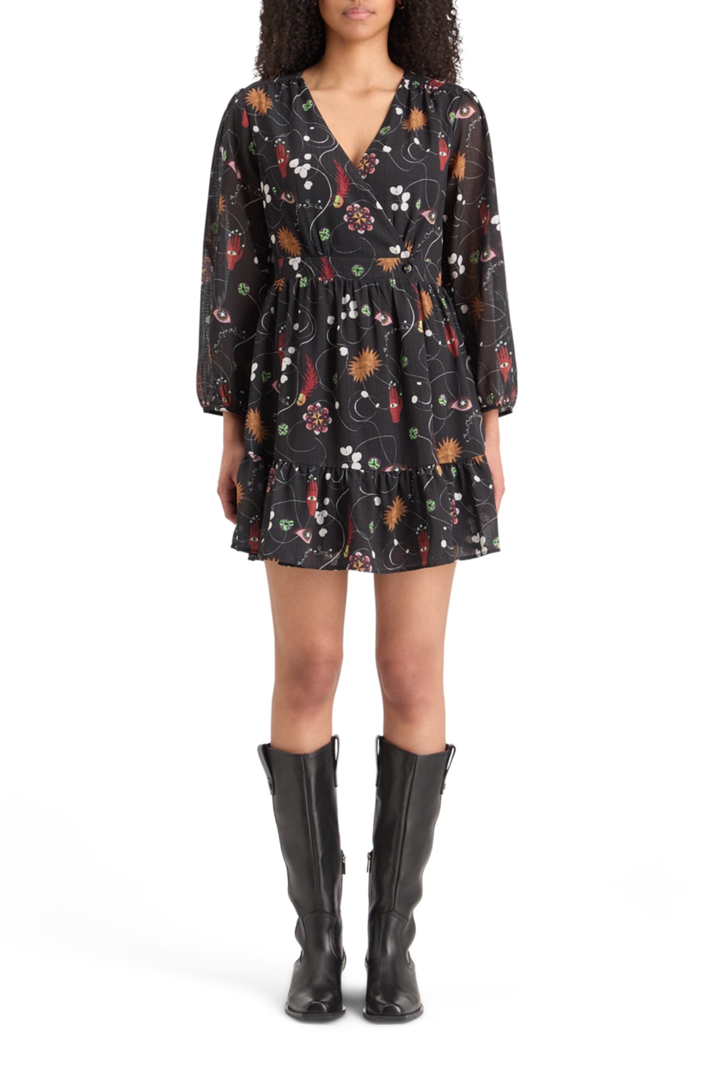 MINI WRAP DRESS FREE MIND 1