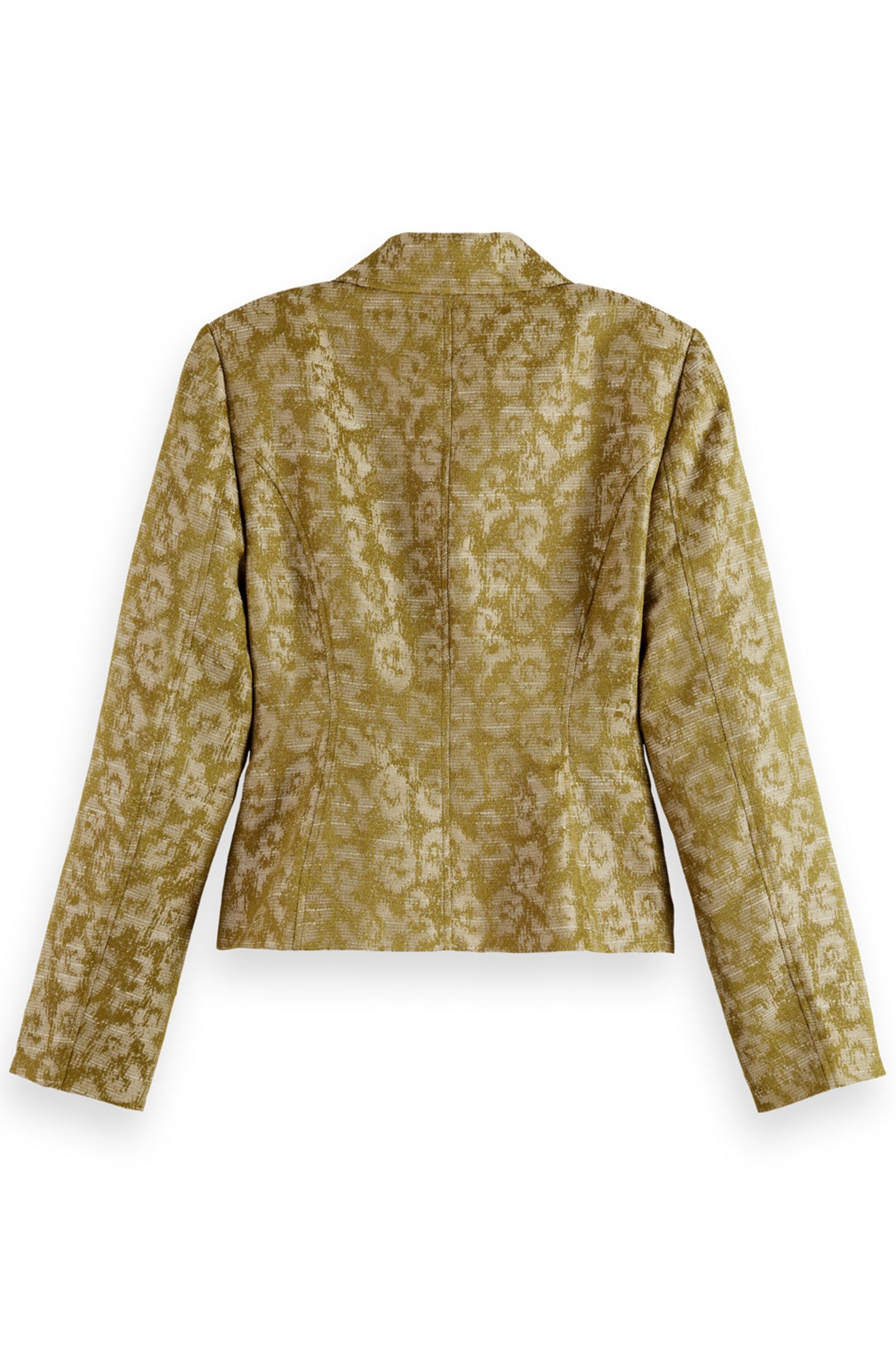 JACQUARD FITTED TRUCKER BLAZER IKAT LEOPARD 5