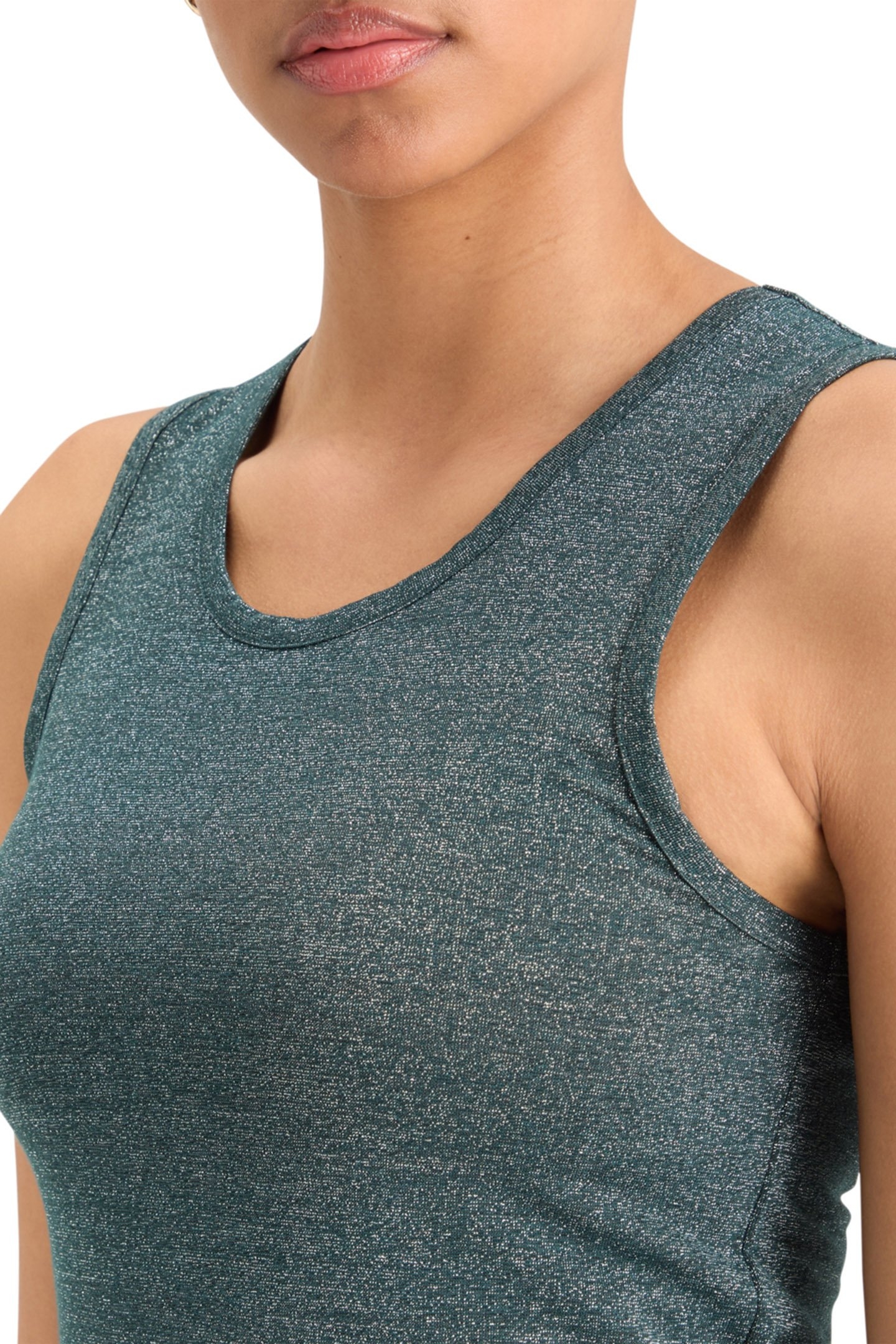 LUREX RACER TANK CYPRESS GREEN 6