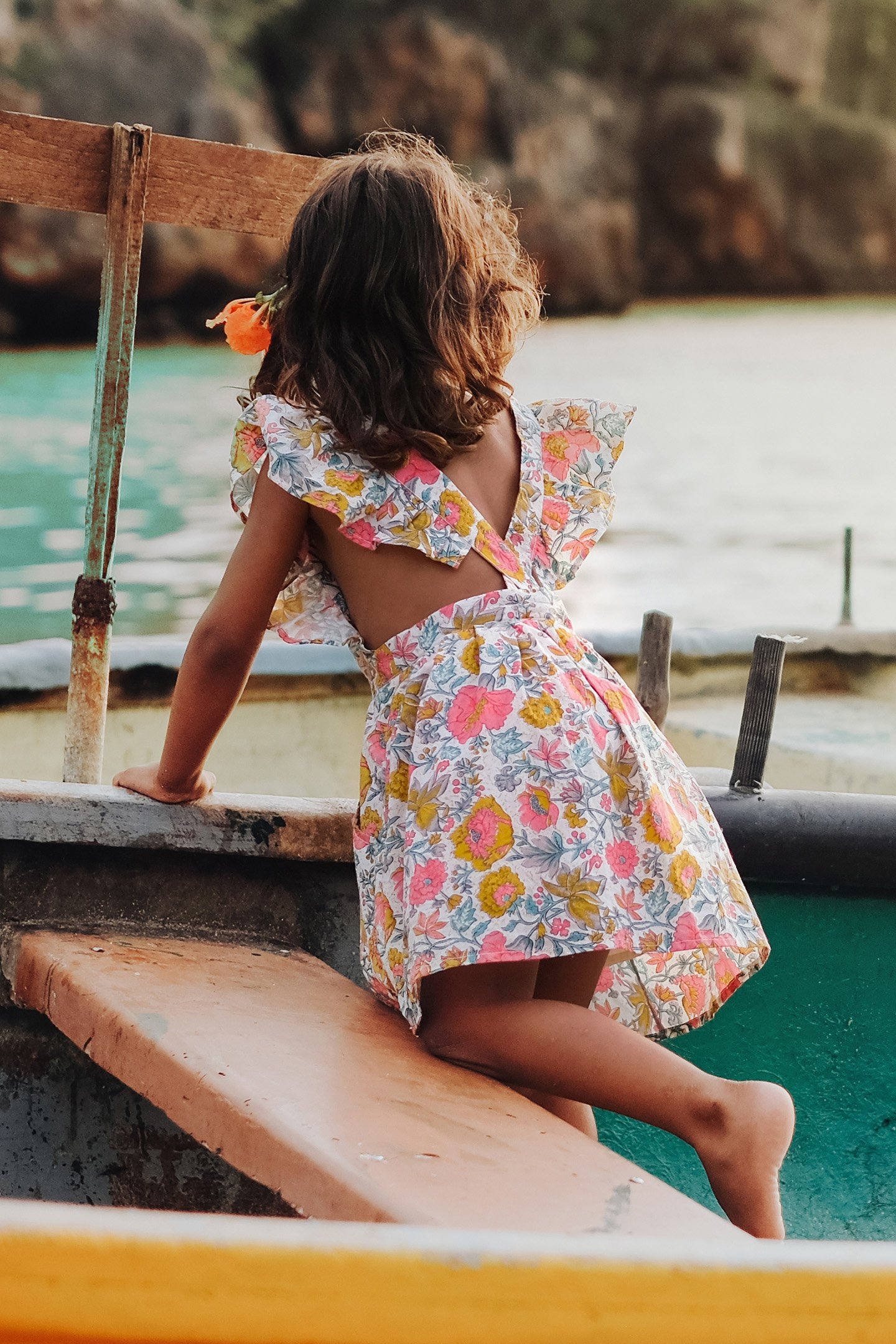 DRESS VARADERO MULTI FLOWERS 2