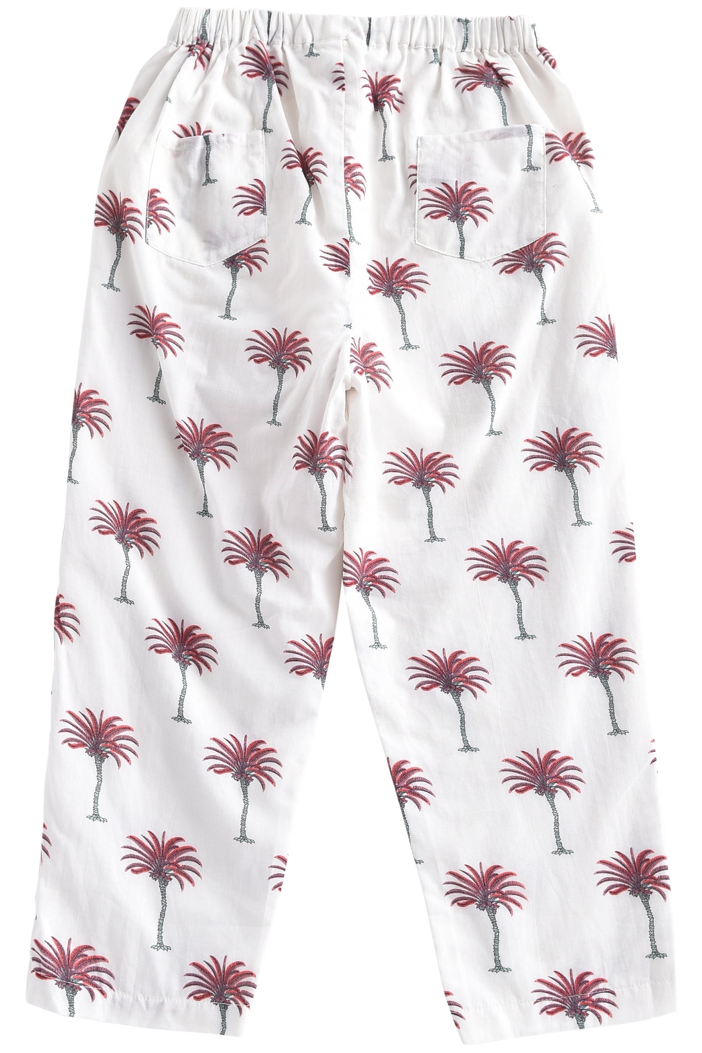 PANTS AVANI WHITE TROPICAL 2