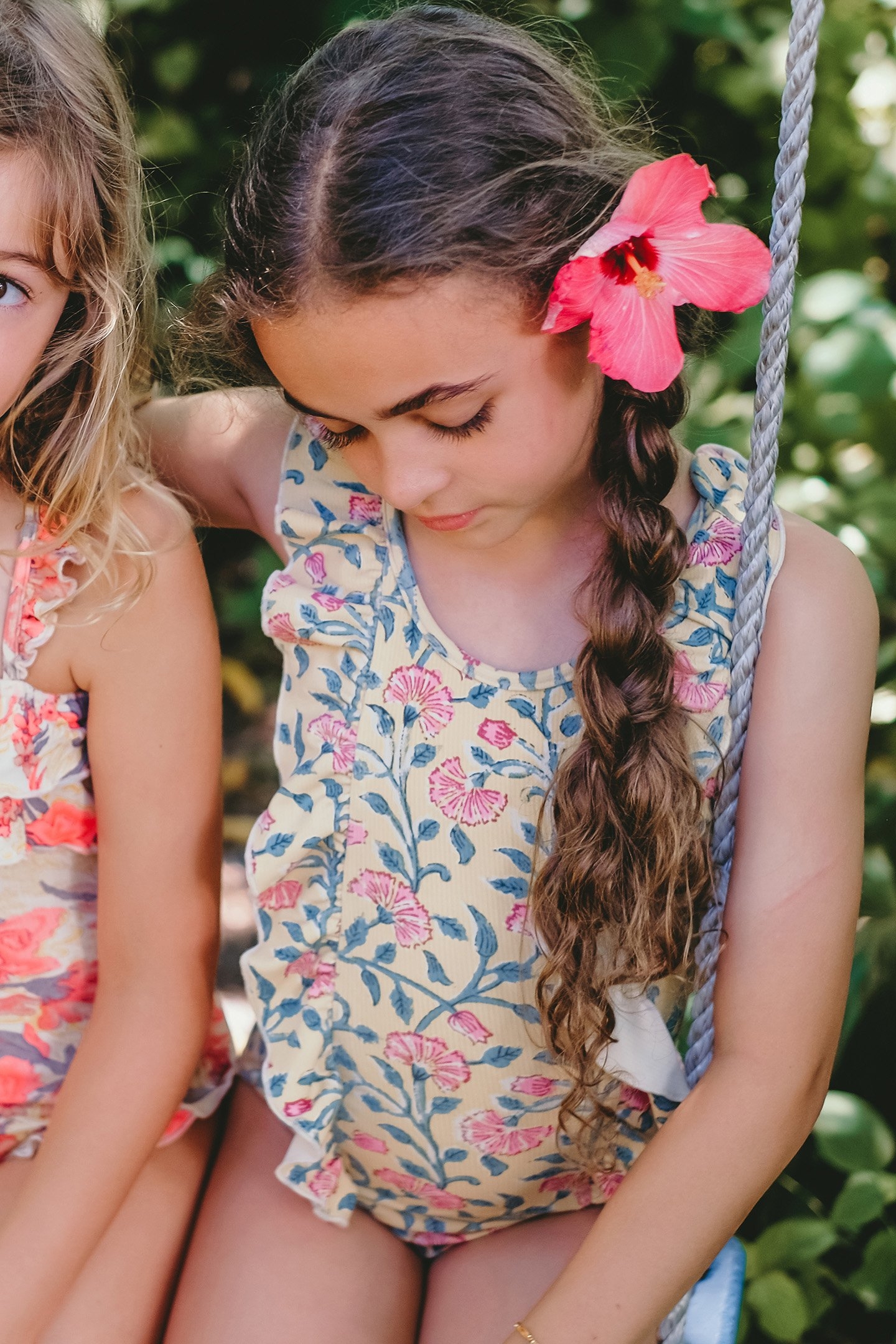 BATHING SUIT MOSILLOS LEMON FLOWERS 1