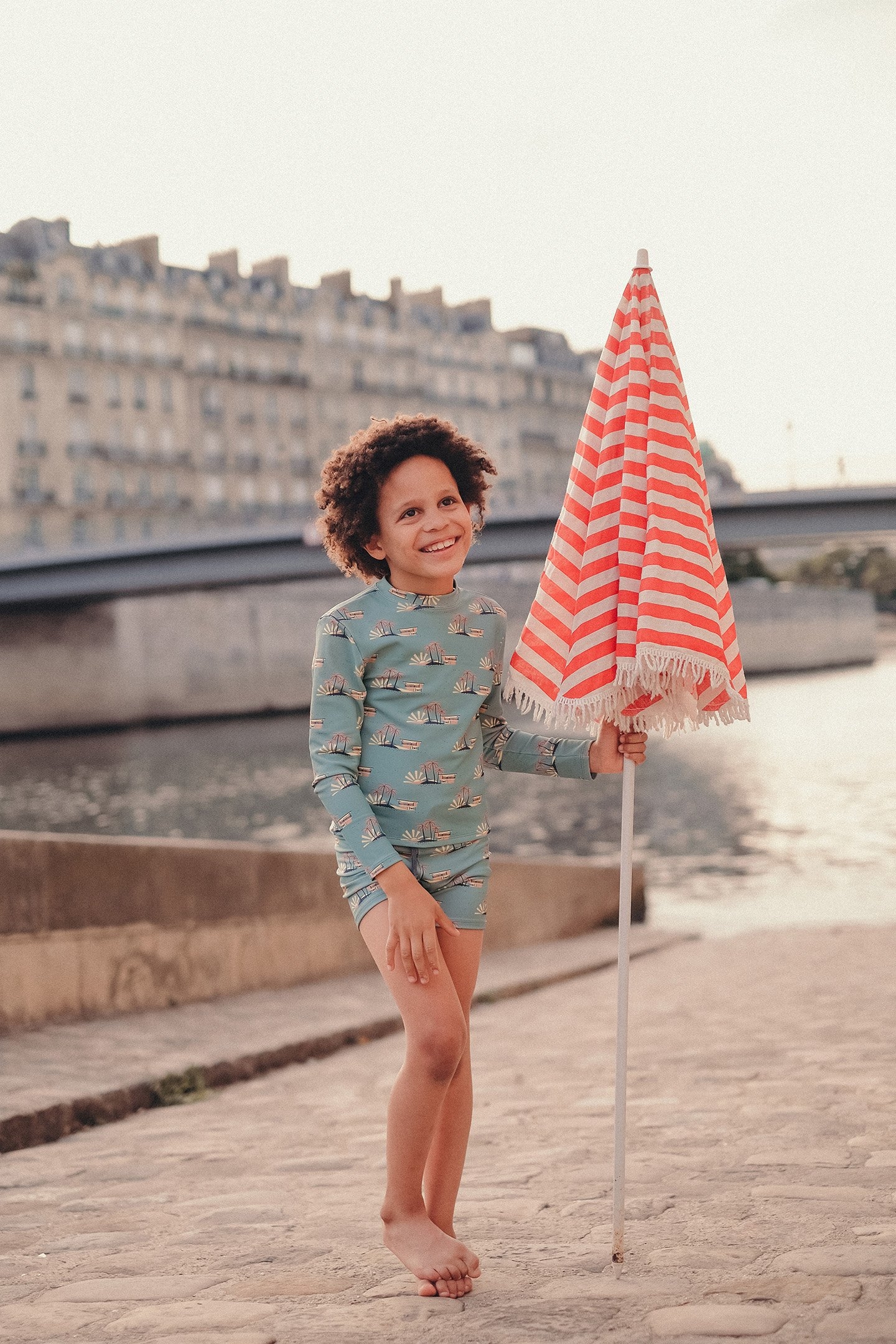 UV PROTECTIVE SET AGIK VINTAGE BLUE HAWAII 3