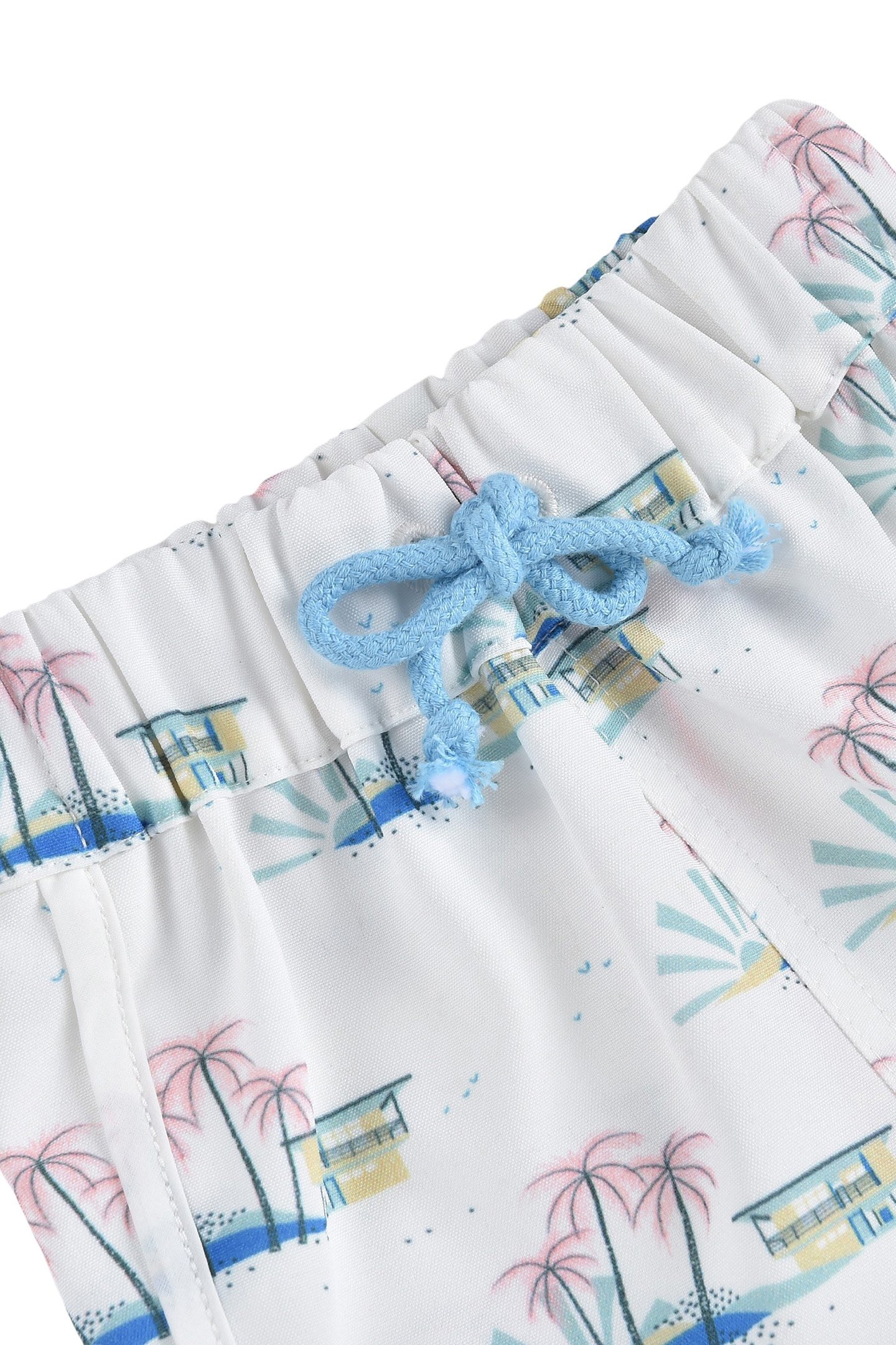 SWIM SHORTS ADERI OFF-WHITE HAWAII 7