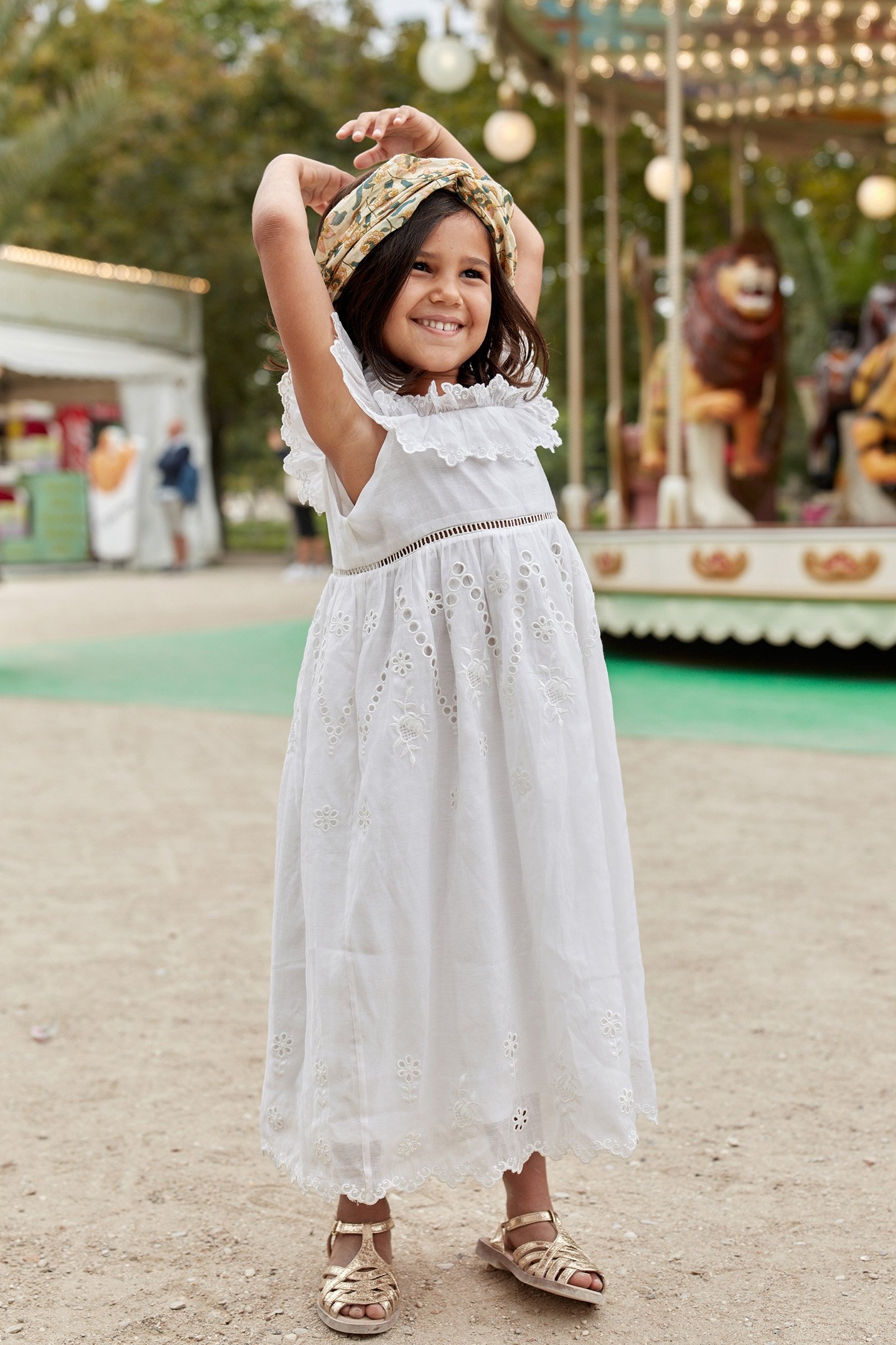 DRESS THYLANA OFF-WHITE 1