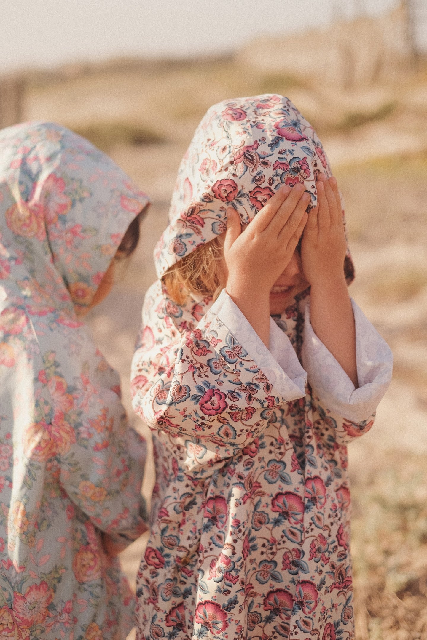 WINDBREAKER HYLINA CREAM INDIAN FLOWERS 4