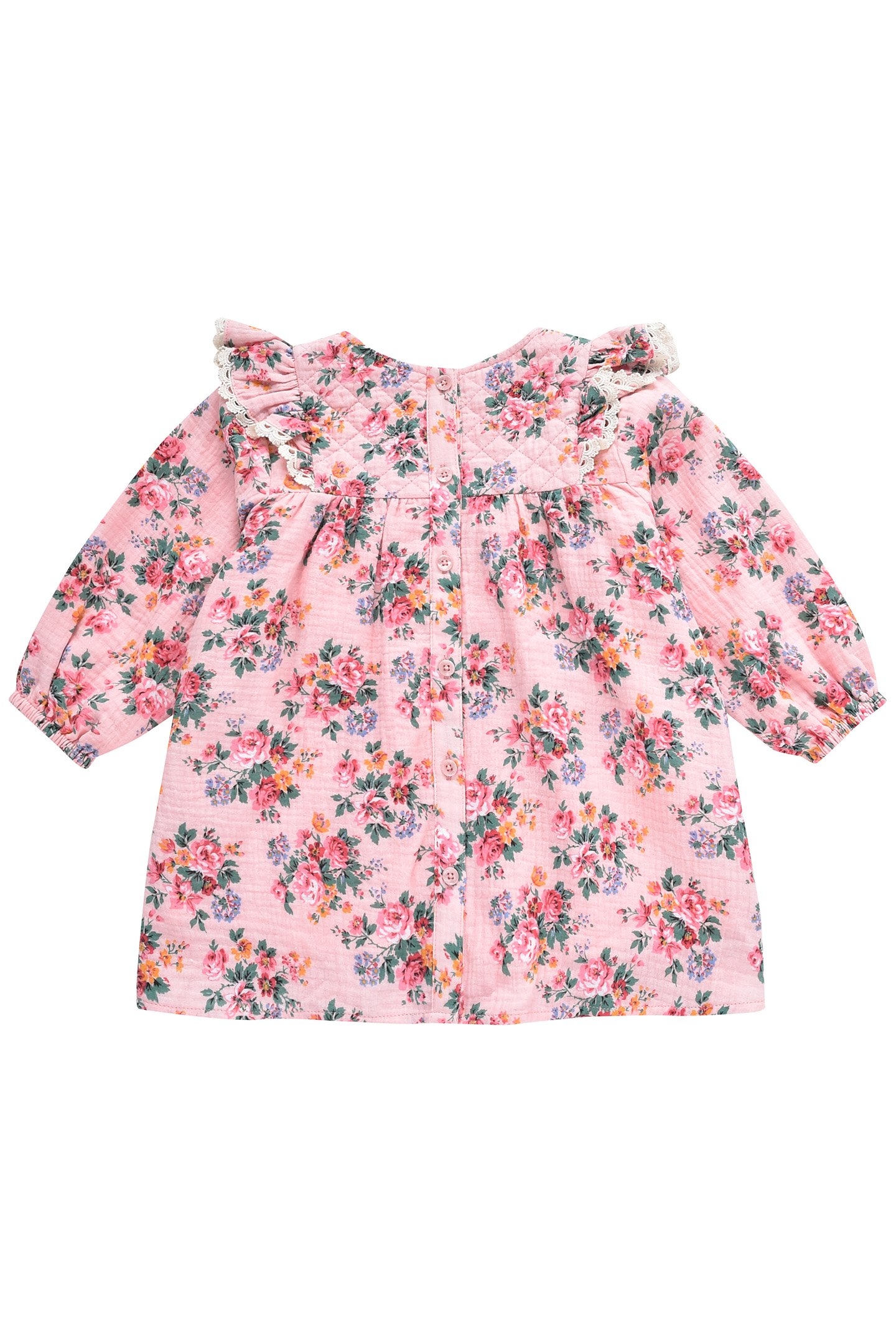 DRESS LARA PINK SEYLAN FLOWERS 3