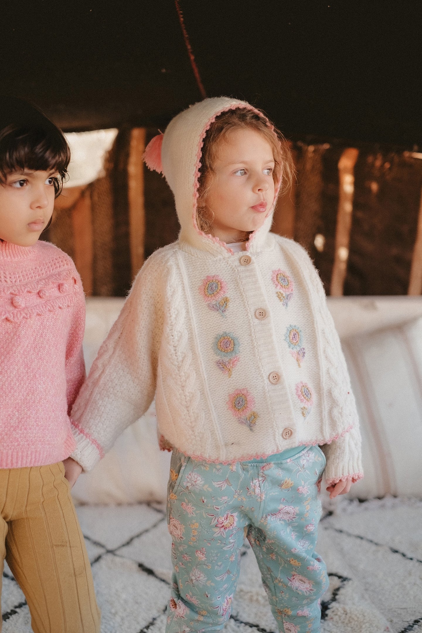 SWEATPANTS MANUELLA BLUE ROSA DAMASCENA 5