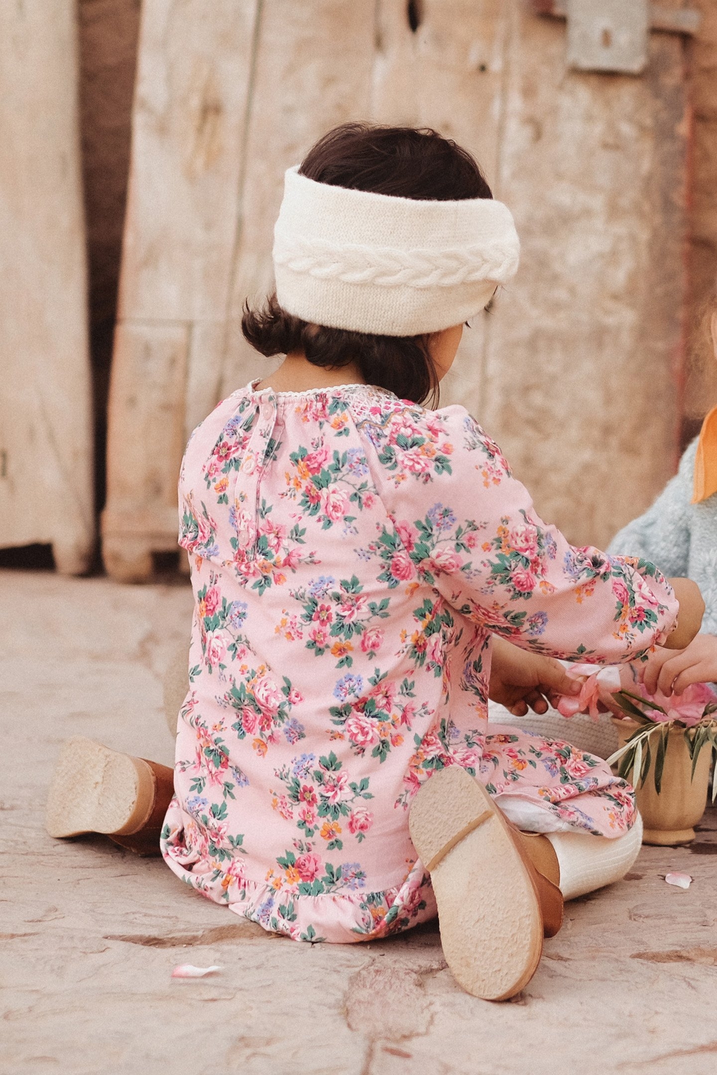 DRESS BAHYA PINK SEYLAN FLOWERS 6