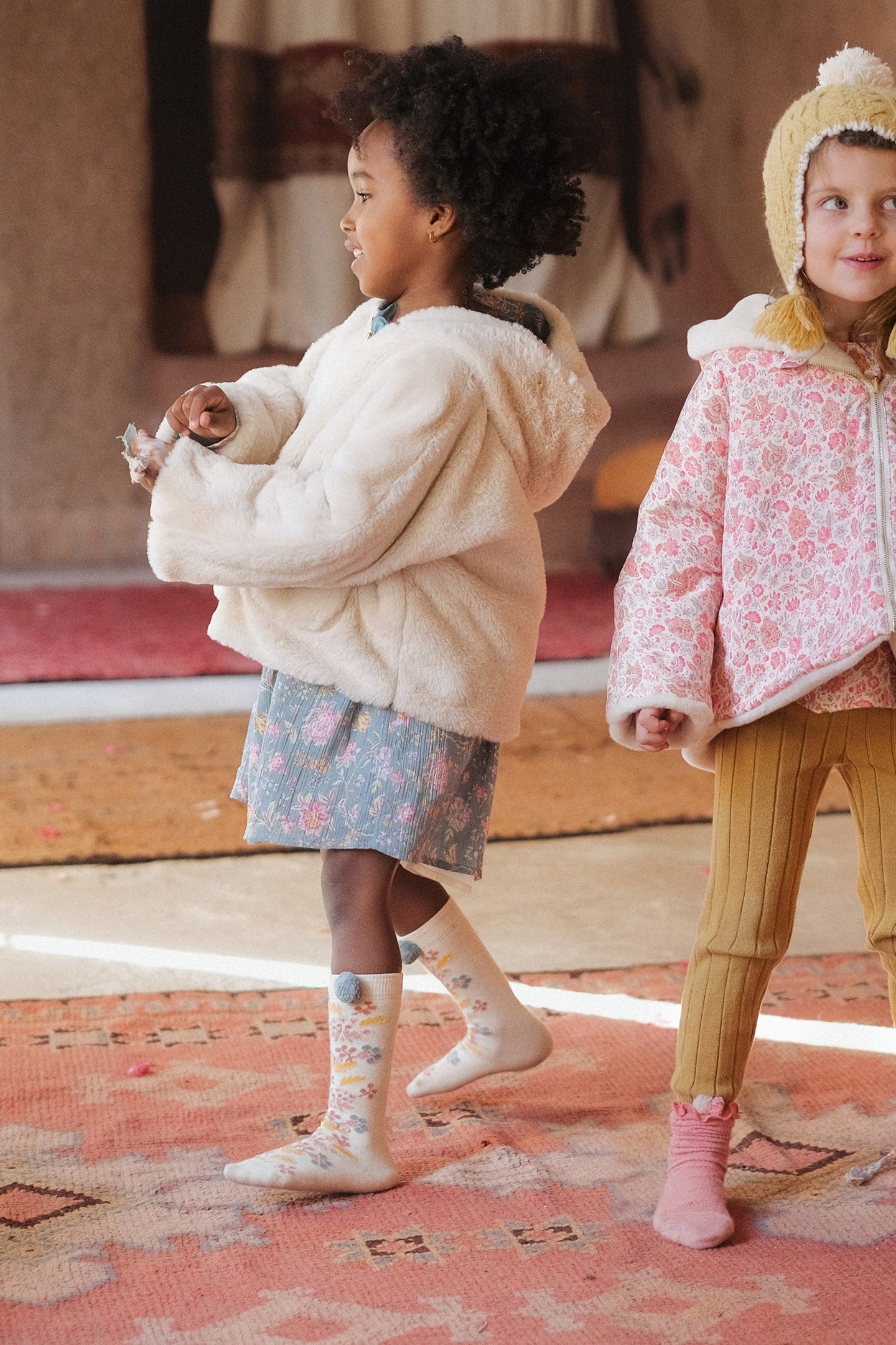 SOCKS CHELIE CREAM 4