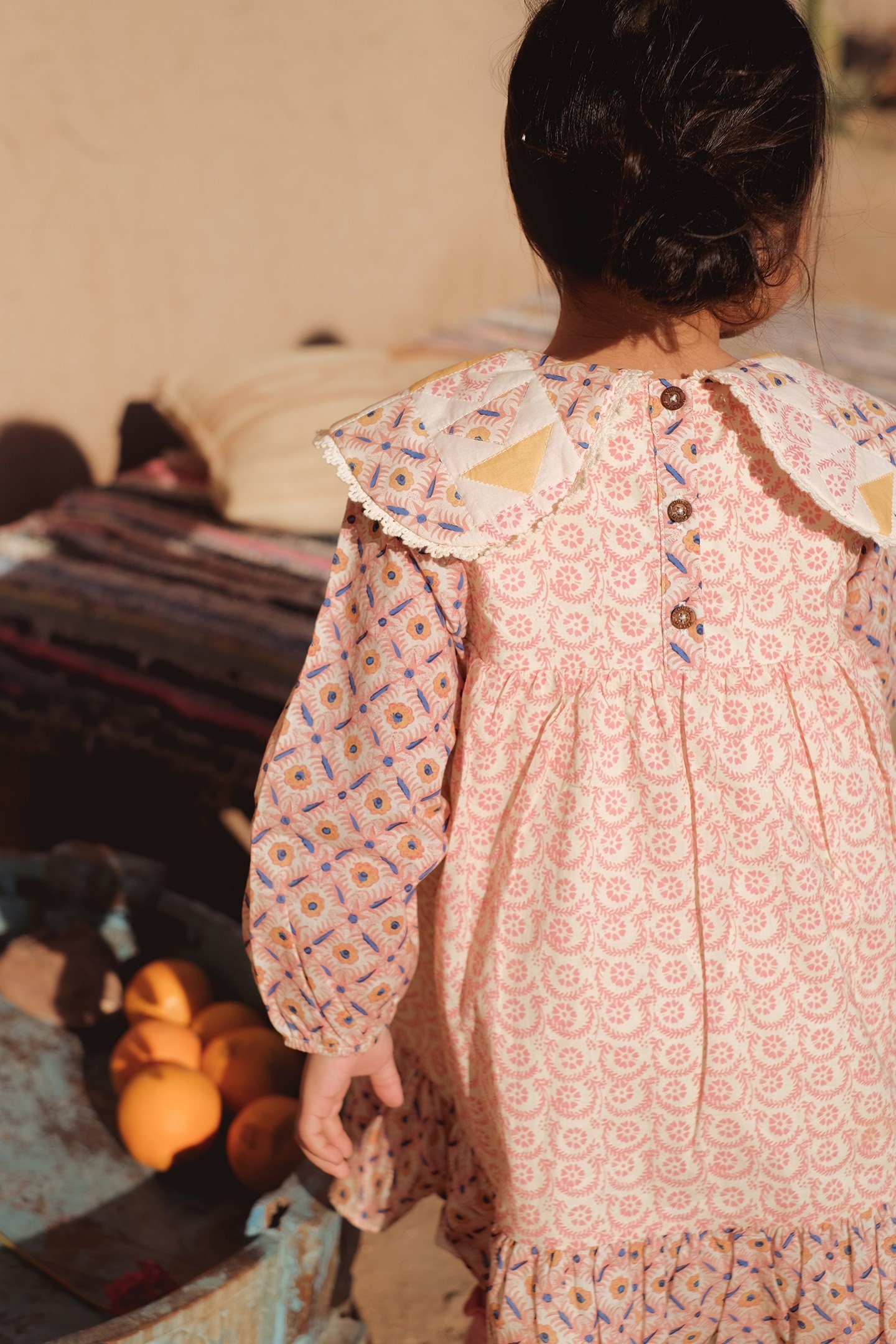 DRESS NOUR PINK PATCHWORK 7