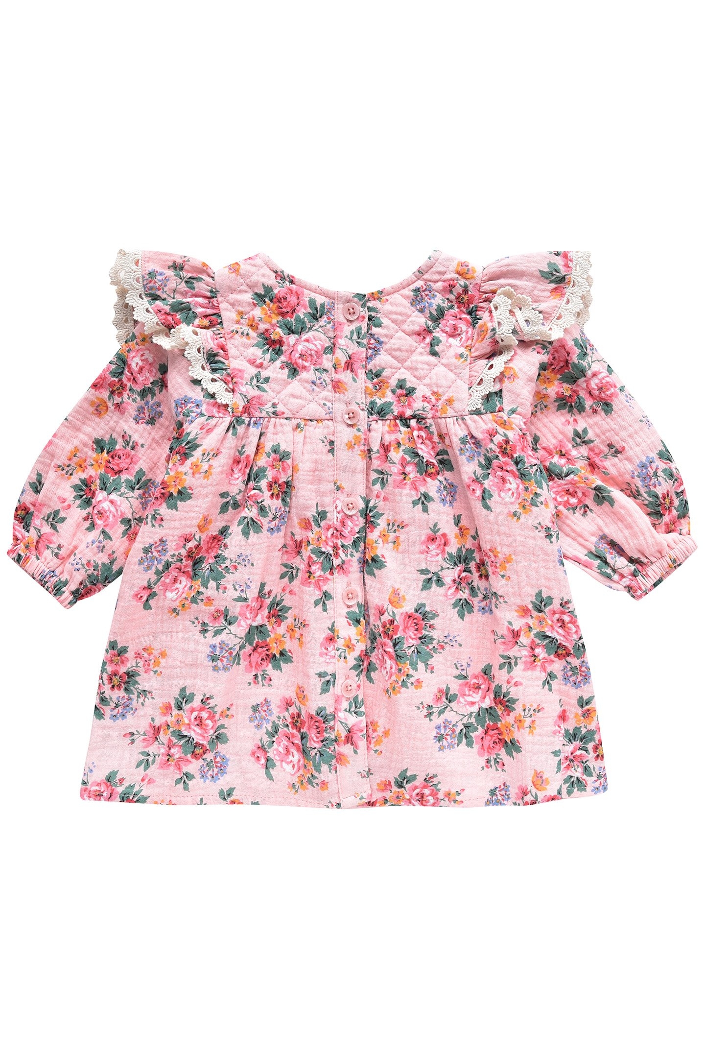 DRESS LARA PINK SEYLAN FLOWERS 2