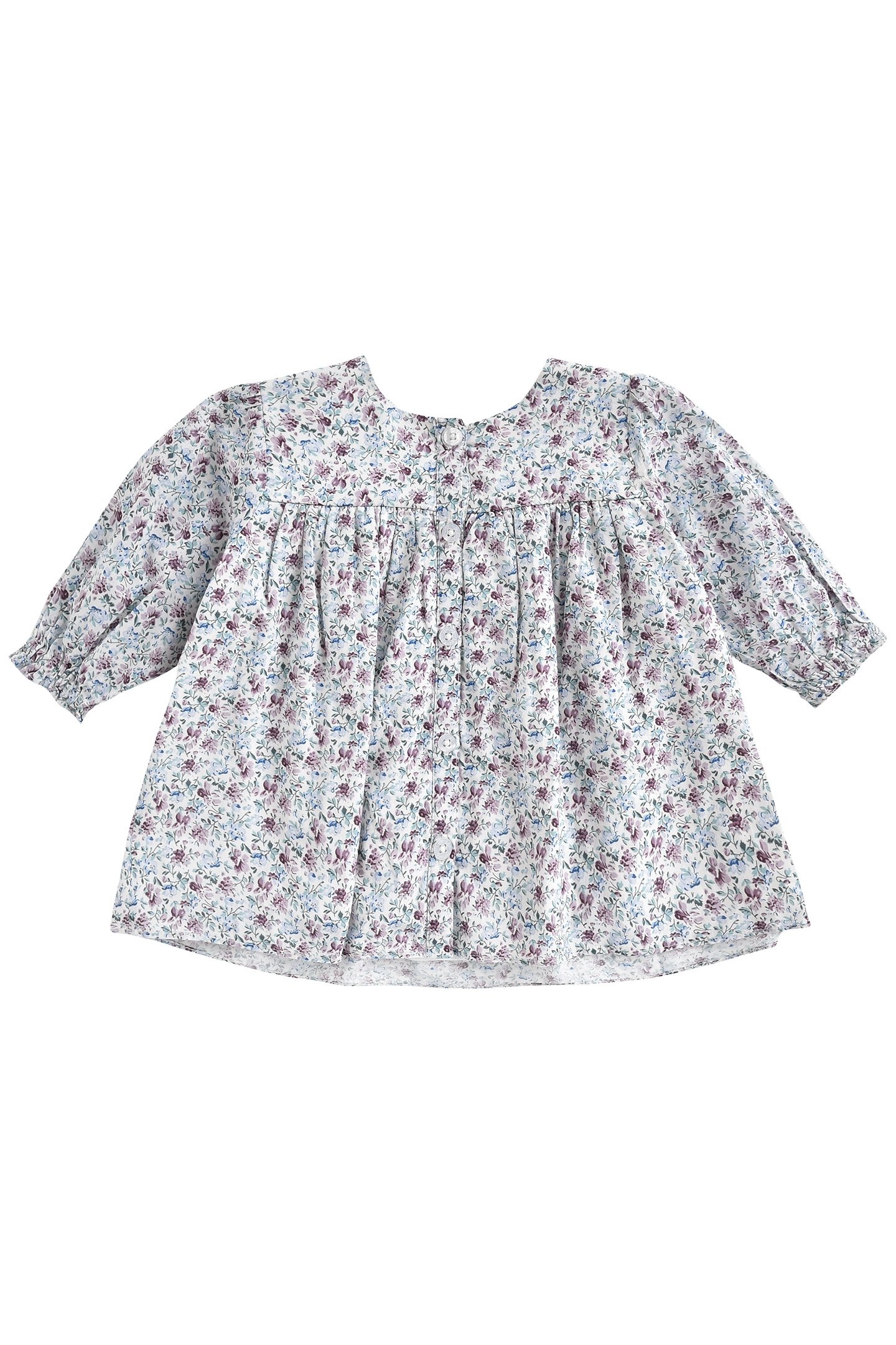 DRESS WARISE CREAM RETRO PANSY 3