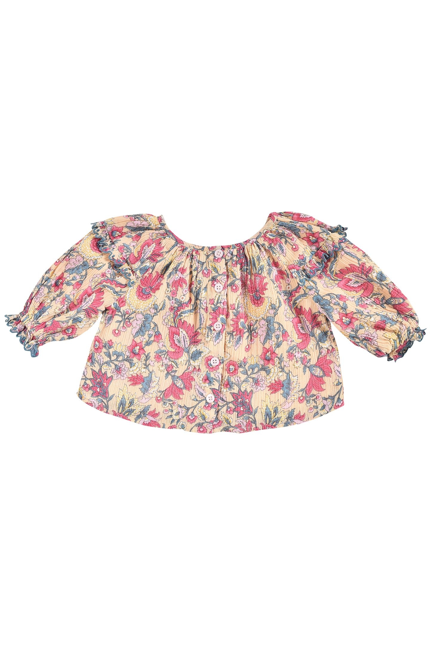 BLOUSE IRIS BUTTER FLOWER GUEDRA 2