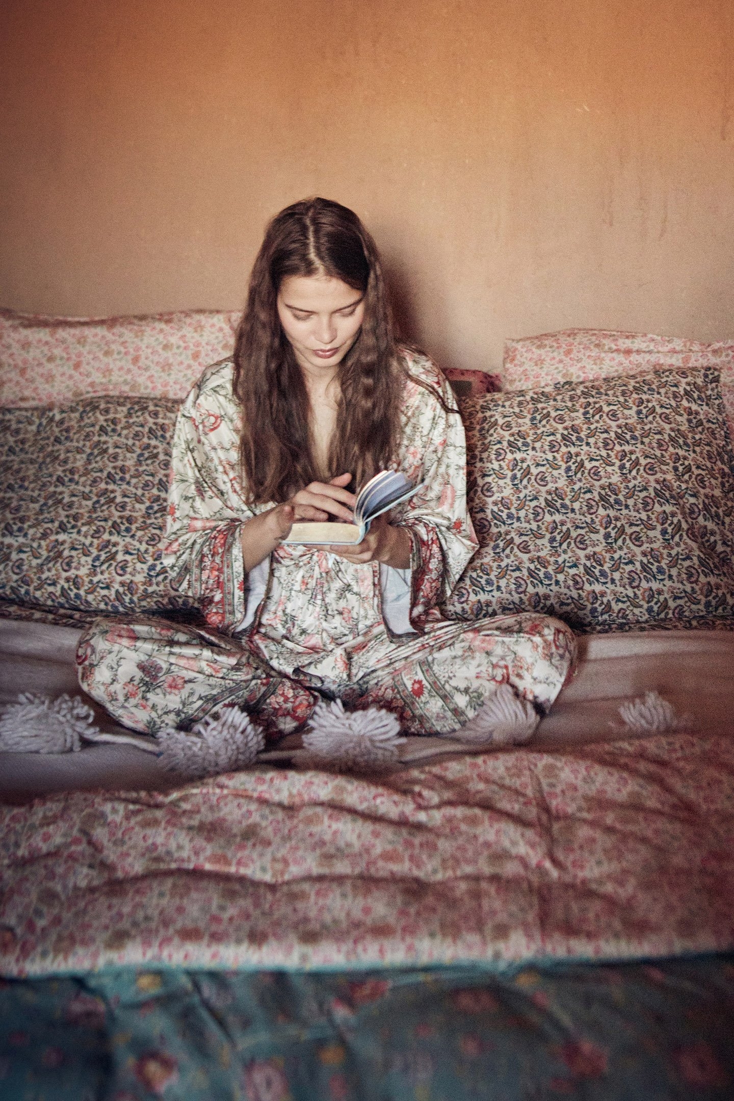 KIMONO YOKI CREAM POPPY MEMORIES 4