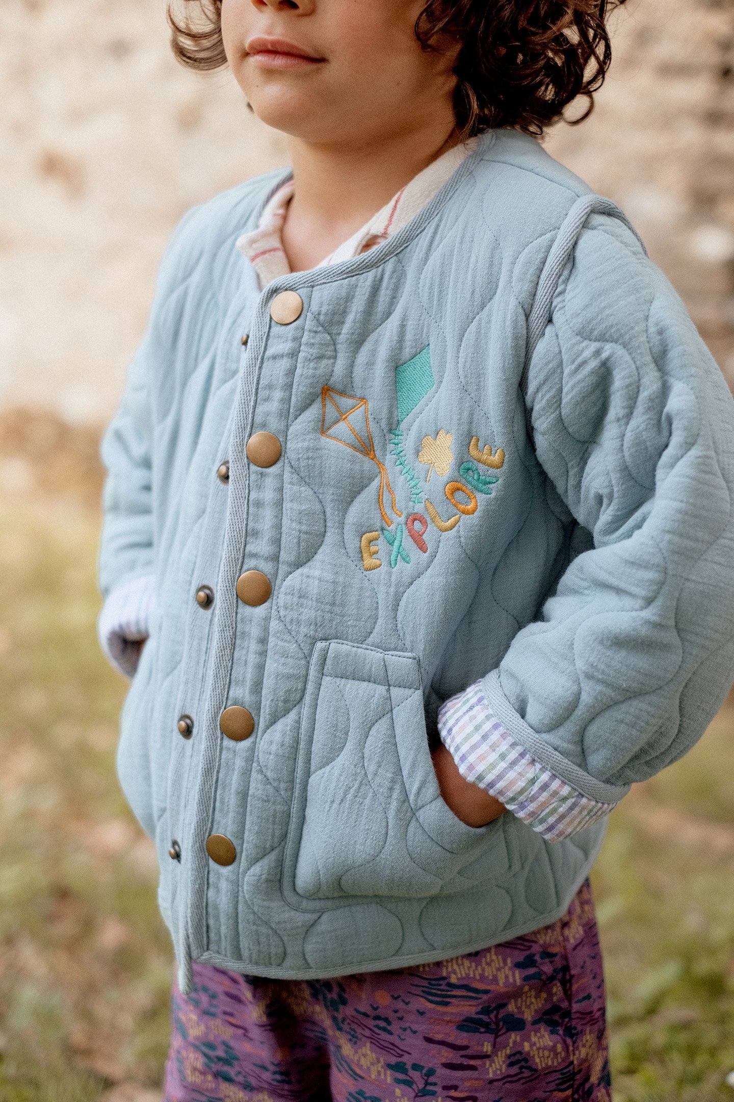 JACKET BEZIA STONE BLUE 4