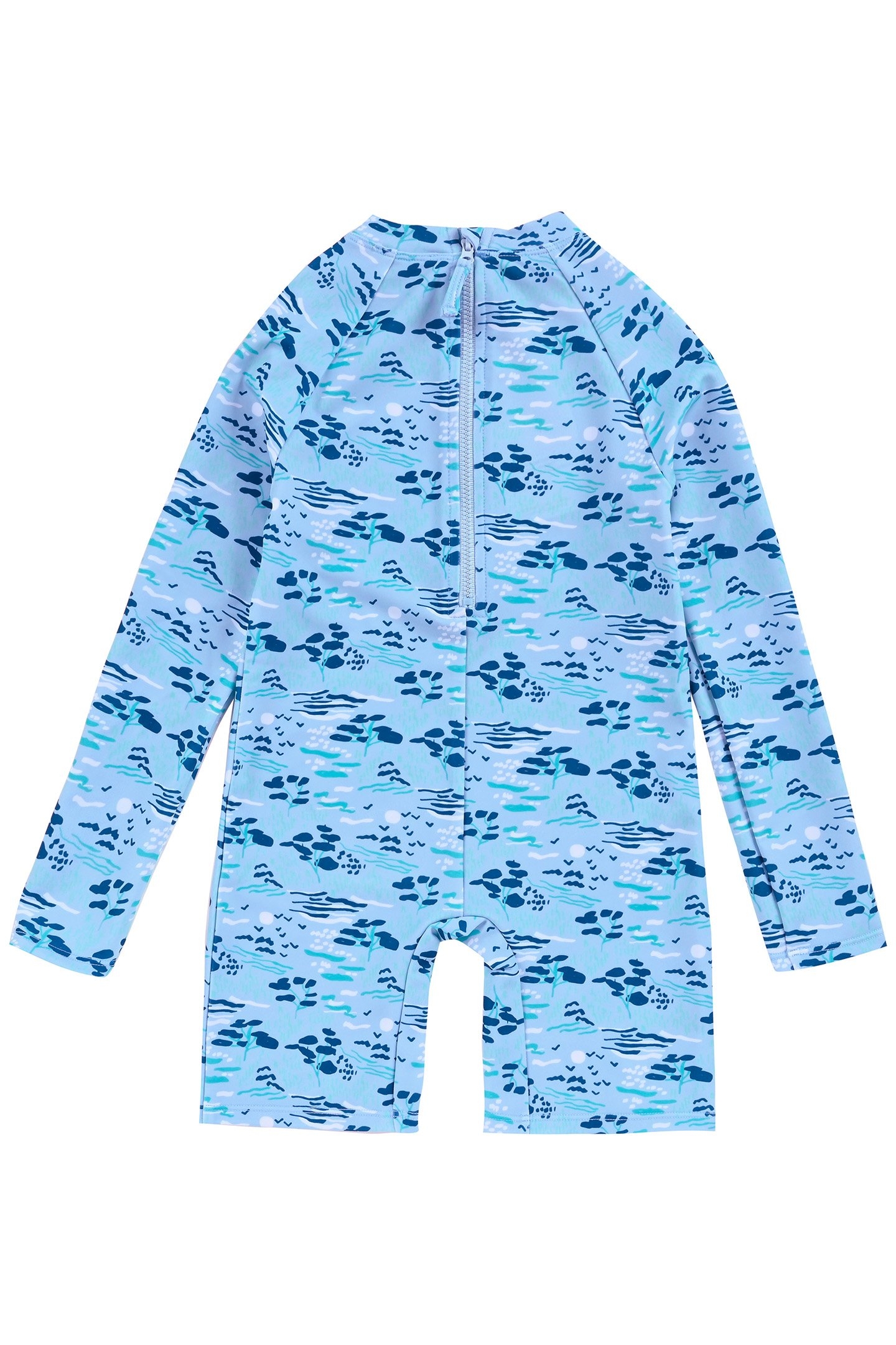 BATHING JUMPSUITS AMRIT BLUE PASTORAL FIELDS 5