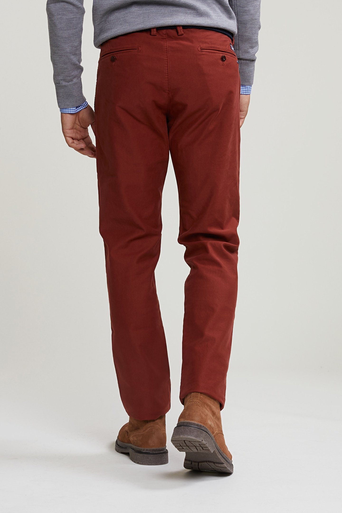 SLIM FIT BASIC CHINO PANTS NEGRONI 2