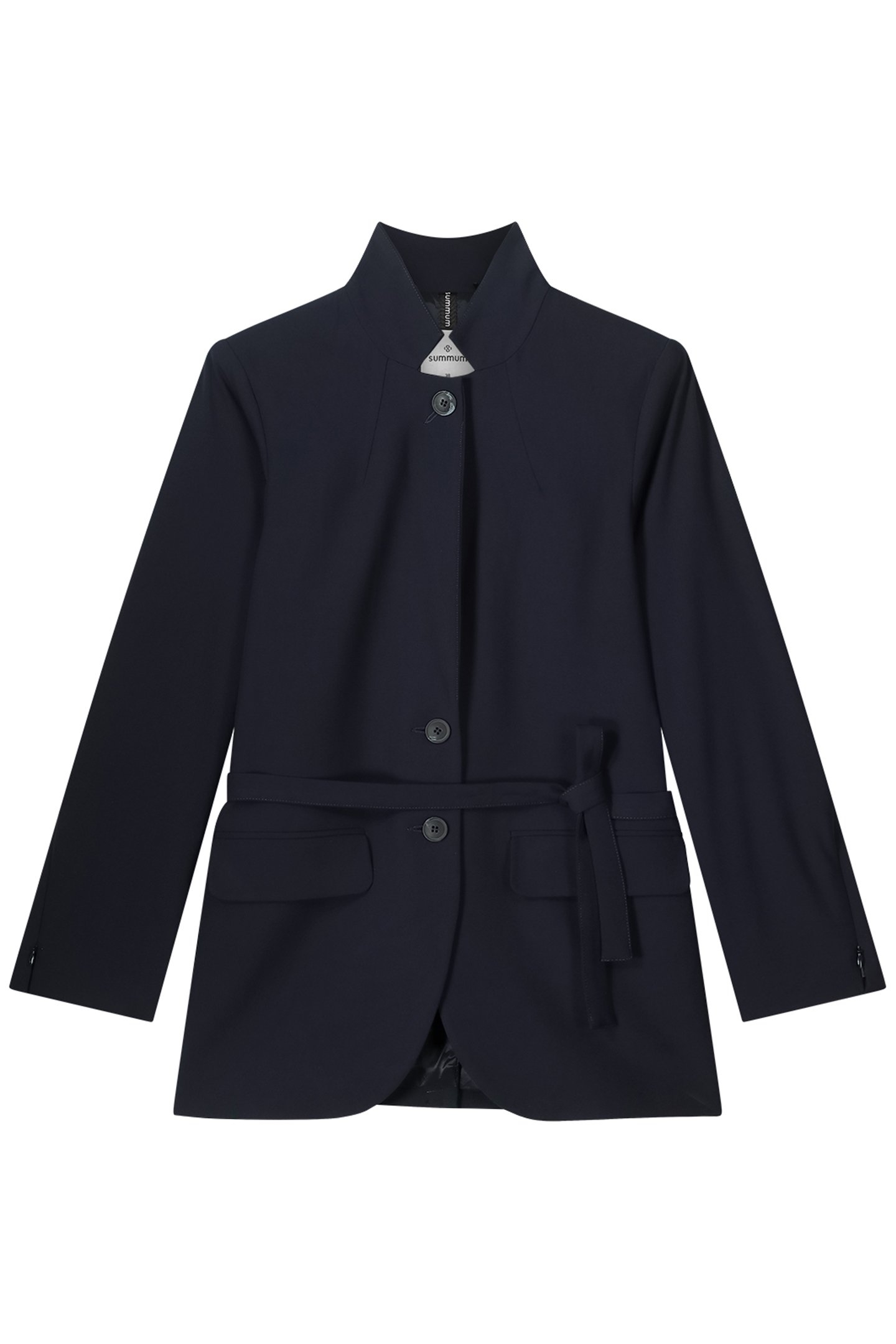 BLAZER VISCOSE BLEND STRETCH MIDNIGHT BLUE 4