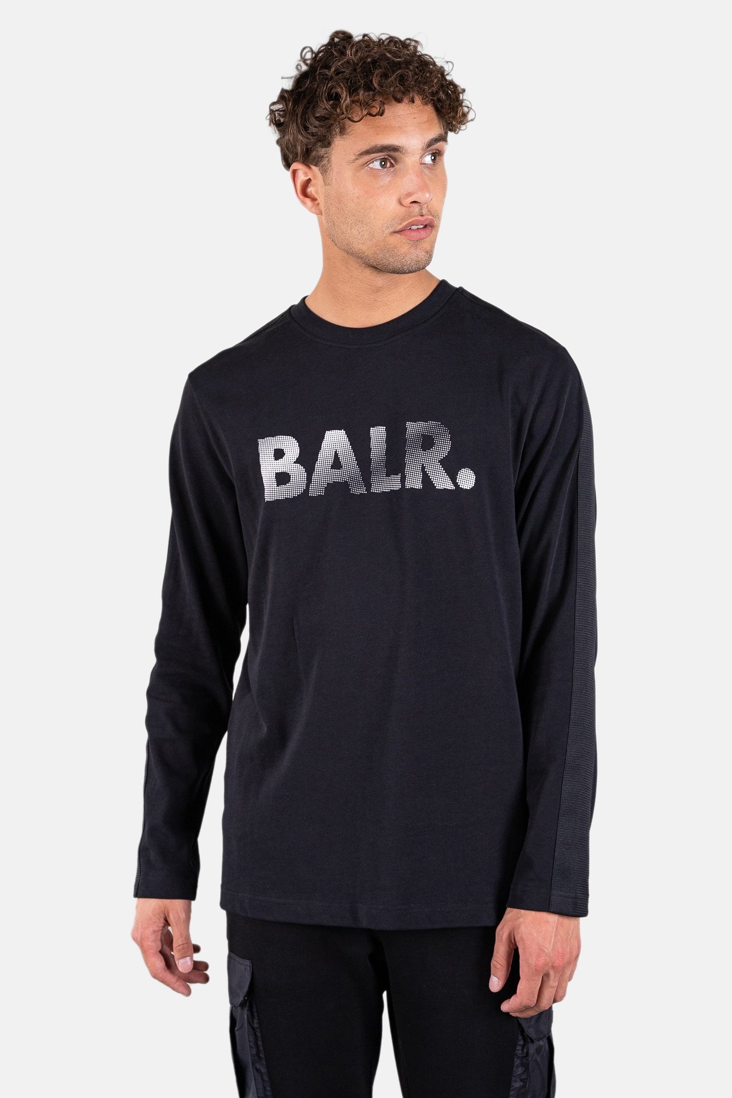 FRANCK RELAXED TUNNEL LONGSLEEVE T-SHIRT JET BLACK 1