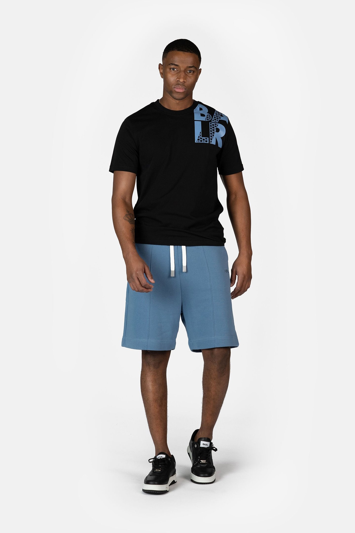 HEX STRIPE REGULAR FIT T-SHIRT JET BLACK 3