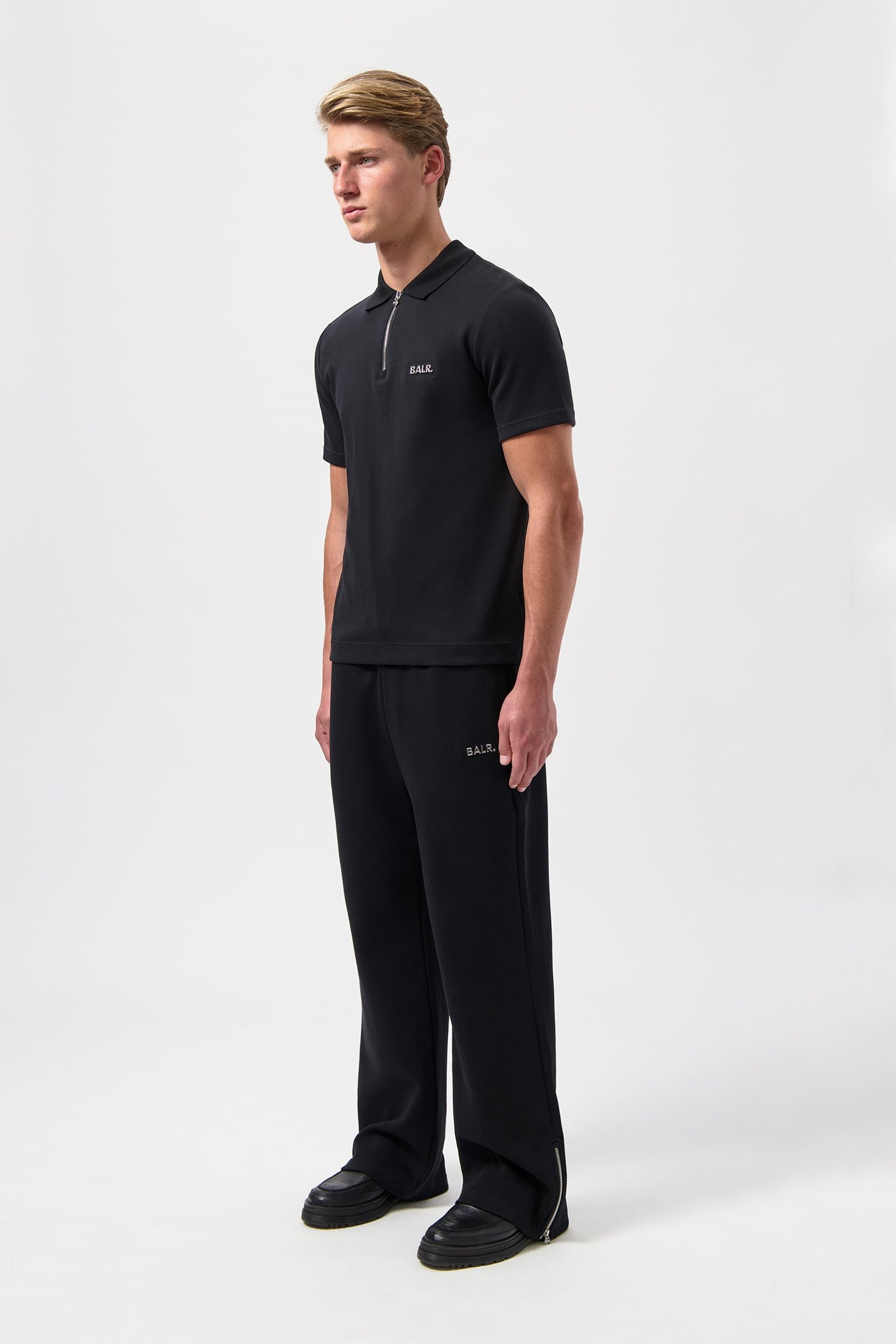 Q-SERIES REGULAR FIT POLO SHIRT JET BLACK 6