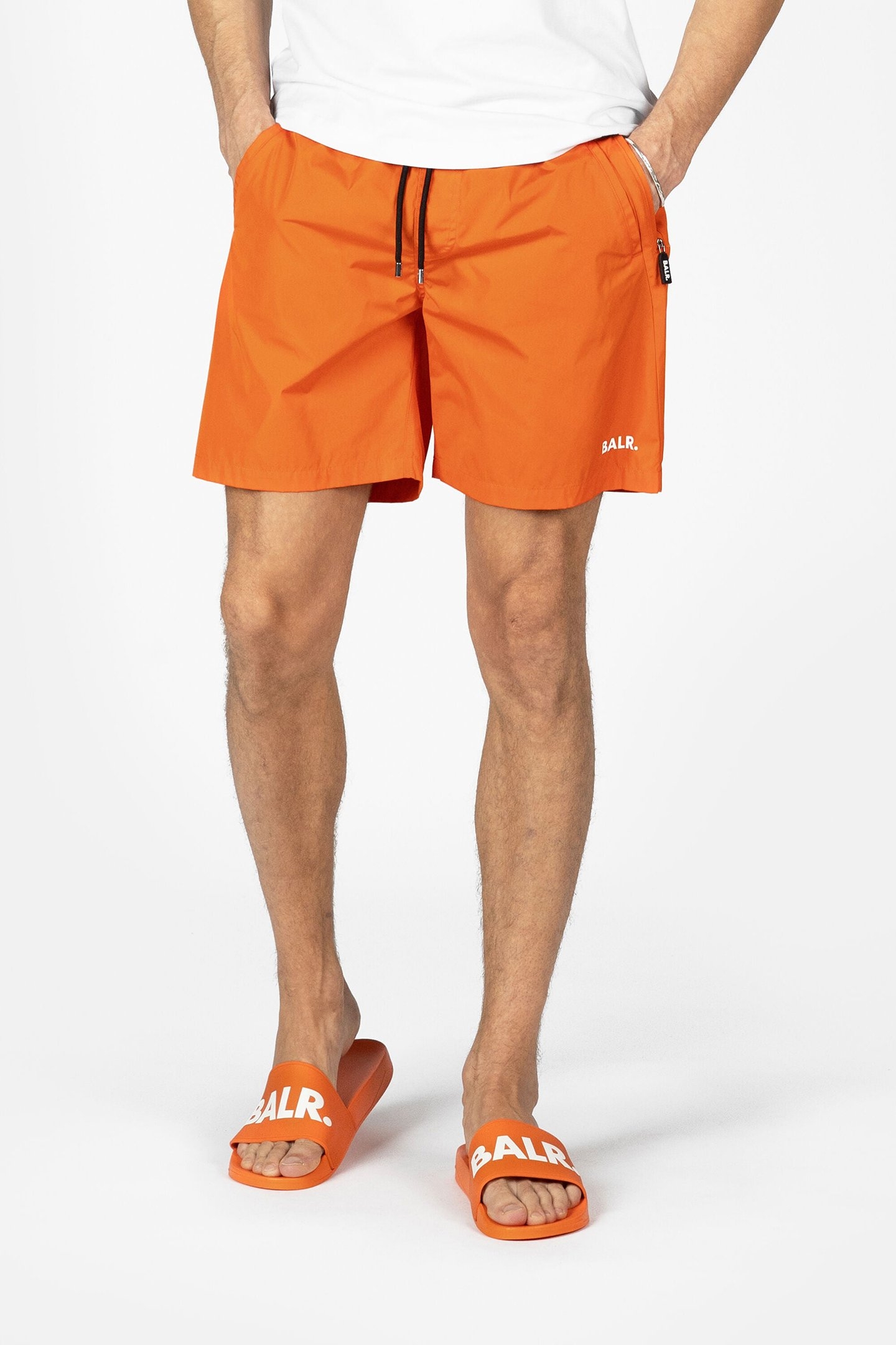 BALR. CLASSIC SWIM SHORTS ORANGE 1