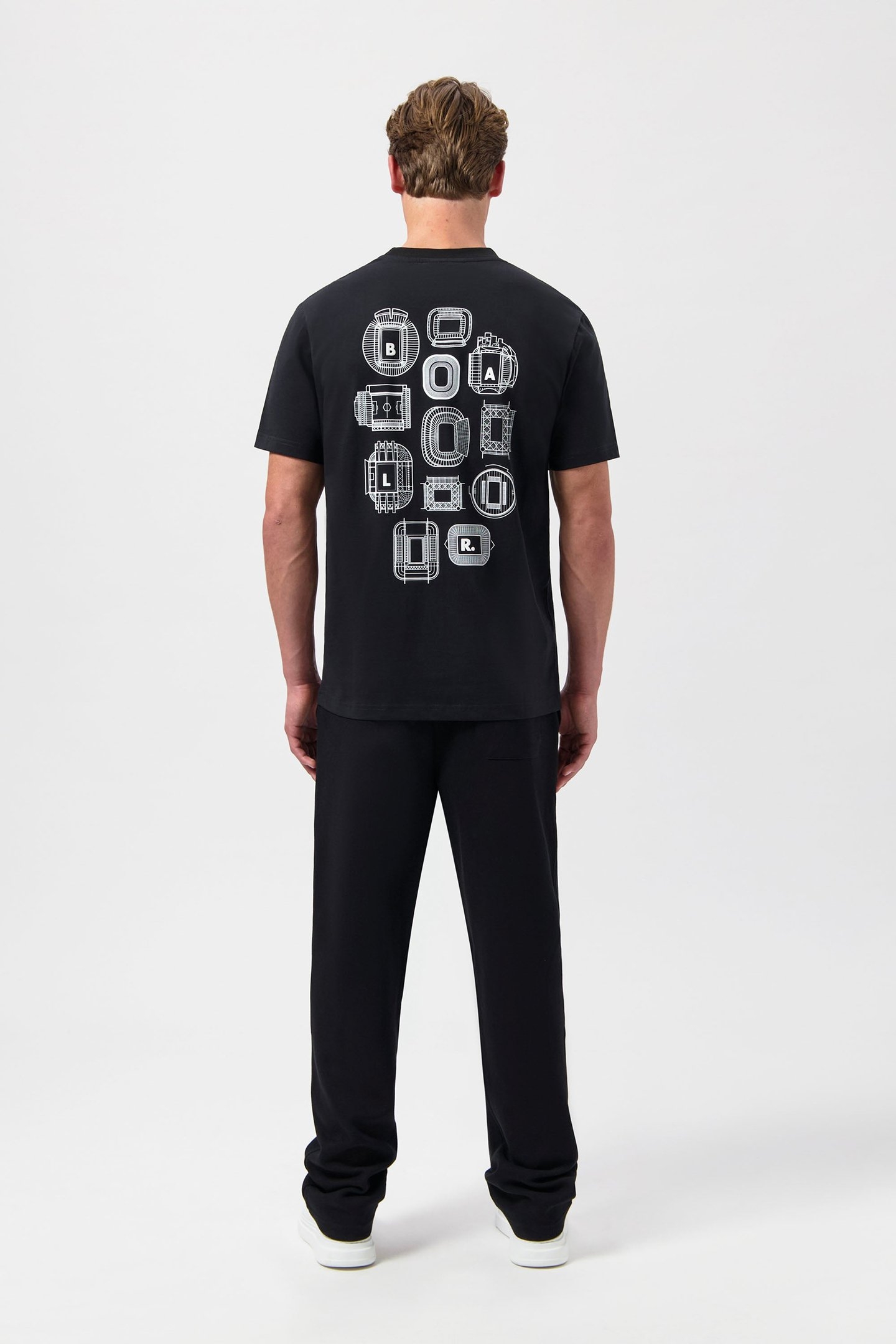 BALR. STADIUM REGULAR FIT T-SHIRT JET BLACK 4