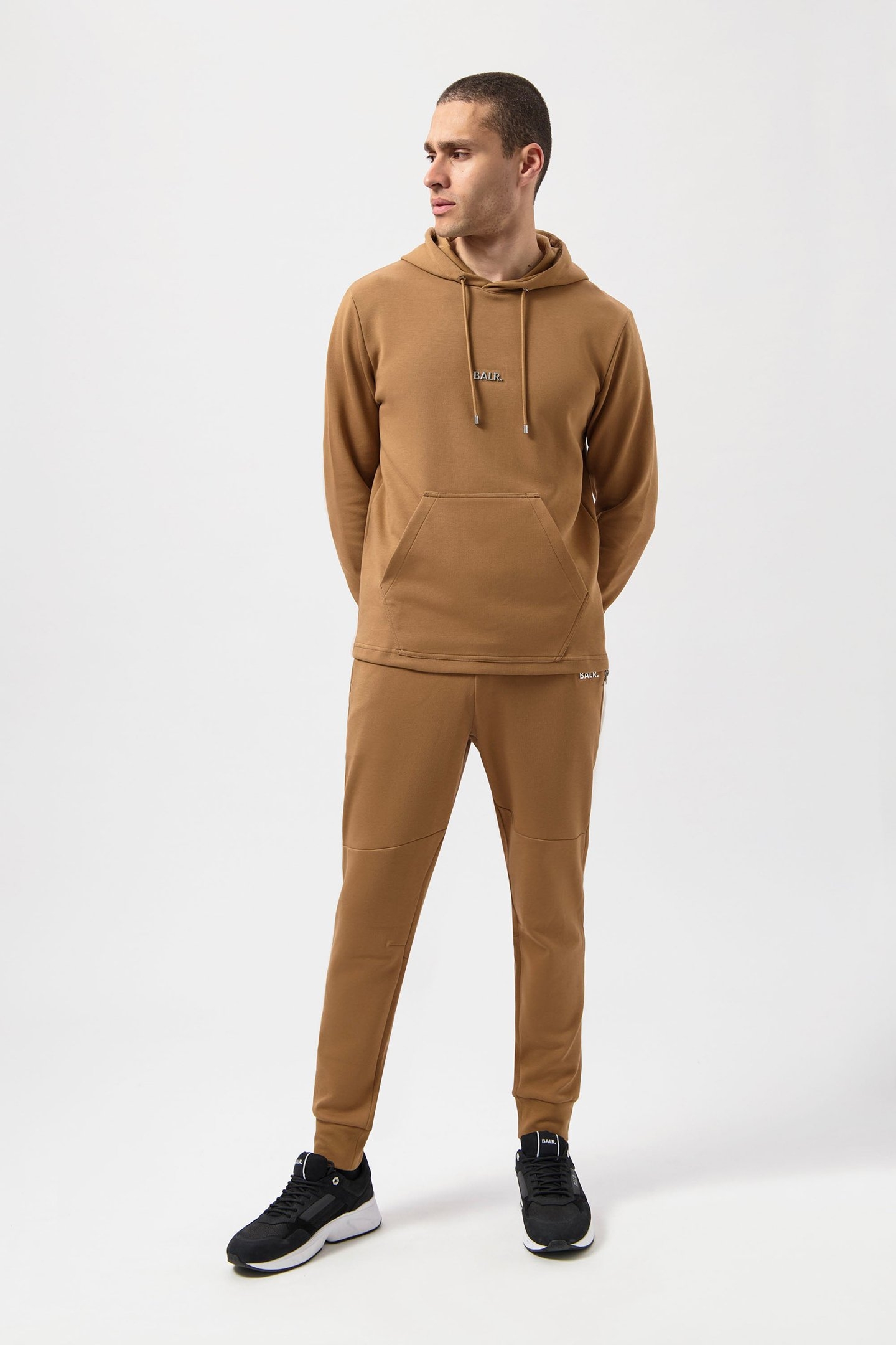 Q-SERIES REGULAR FIT HOODIE TOASTED COCONUT 2