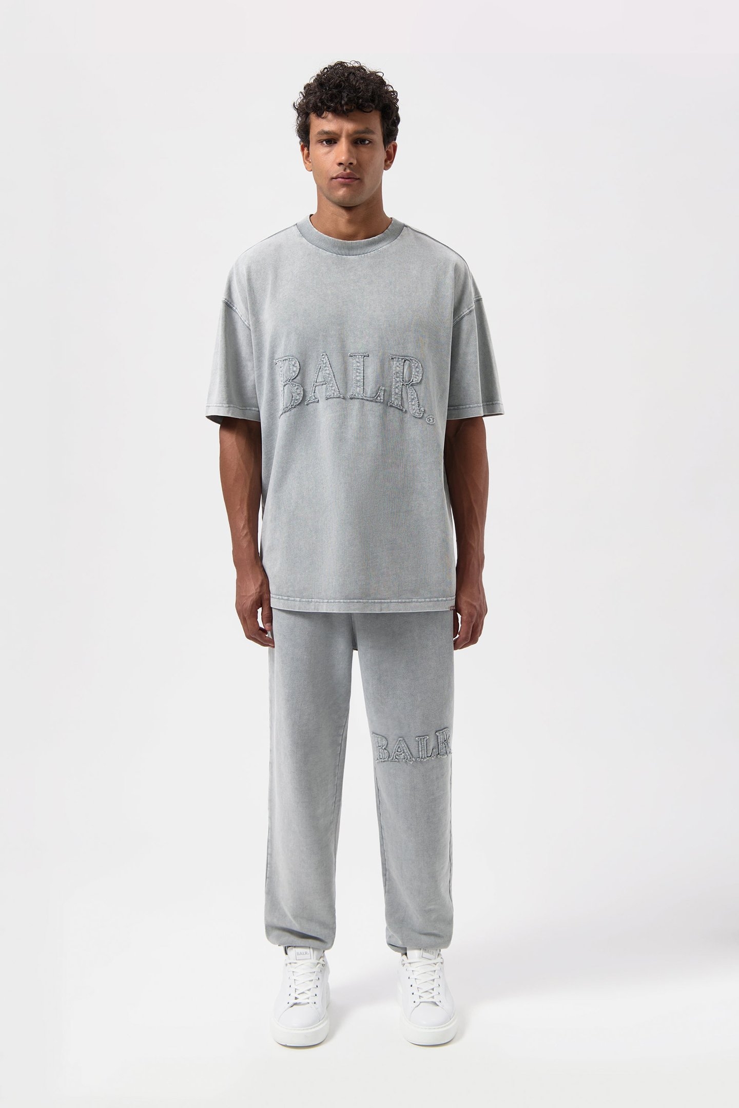 URBAN WASHED BOX T-SHIRT DOVE GREY 2