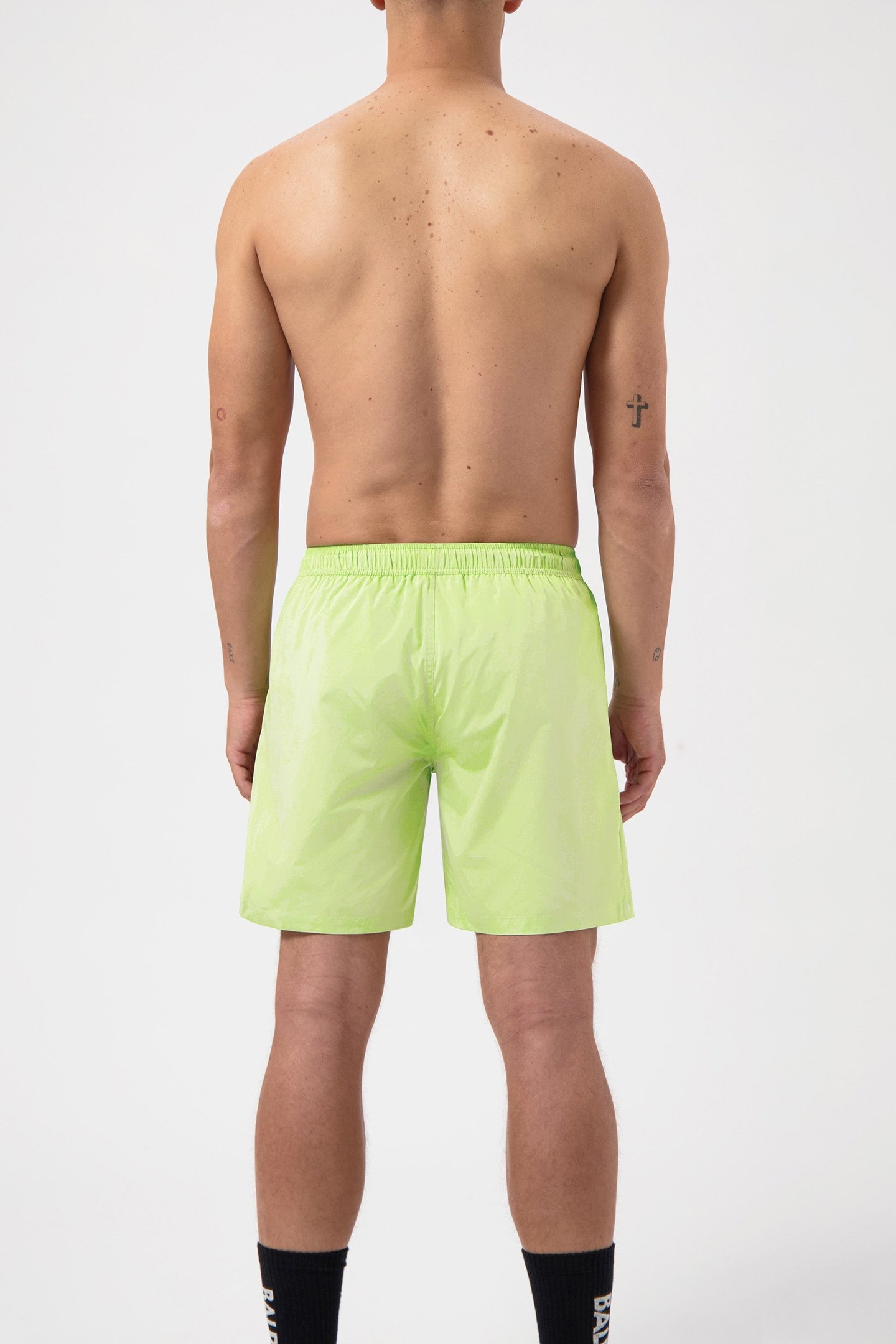LOGO SWIMSHORTS REED GREEN 2